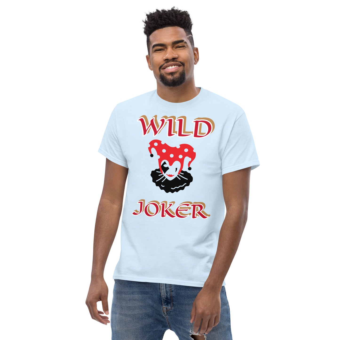 Wild Joker Red 1 Unisex classic tee