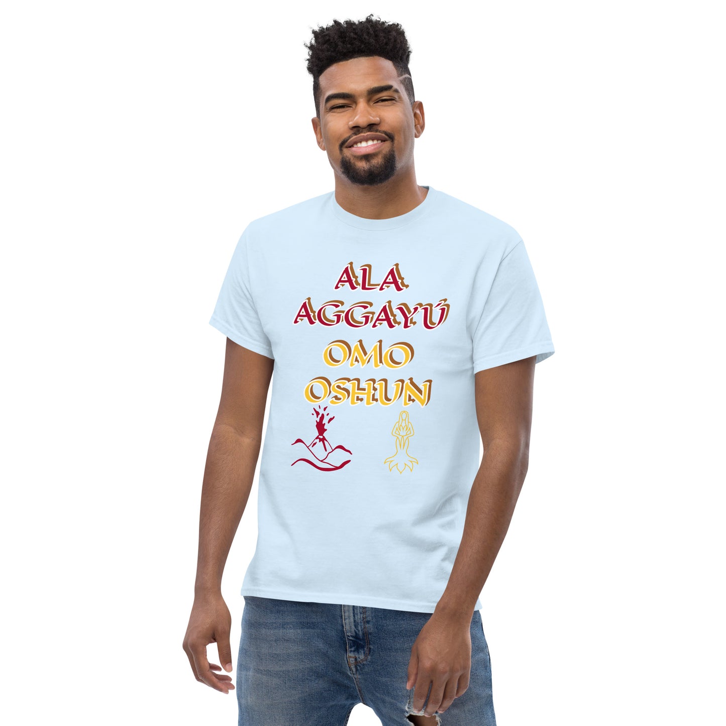 Ala Aggayu Omo Oshun Ololodi Lucumi icon Unisex classic tee