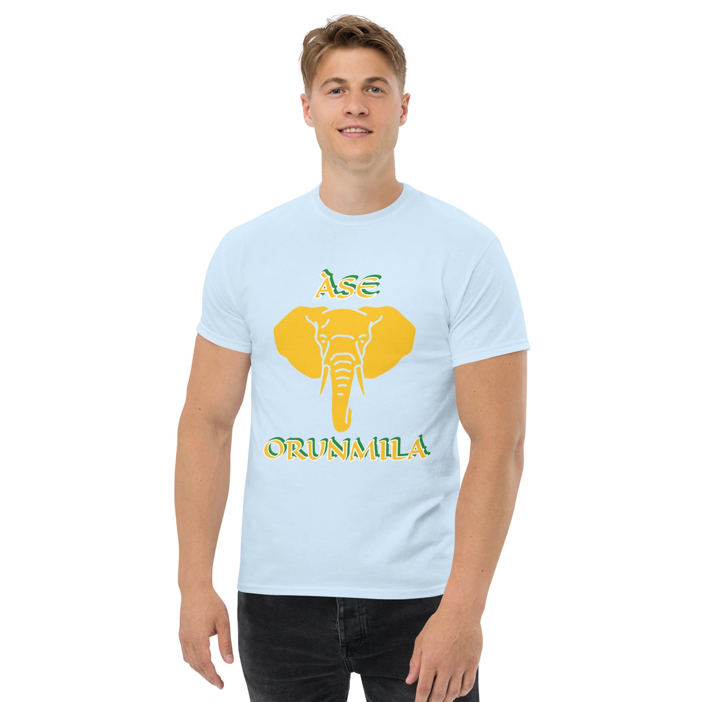 Ase Orunmila Lucumi Reverse Unisex classic tee