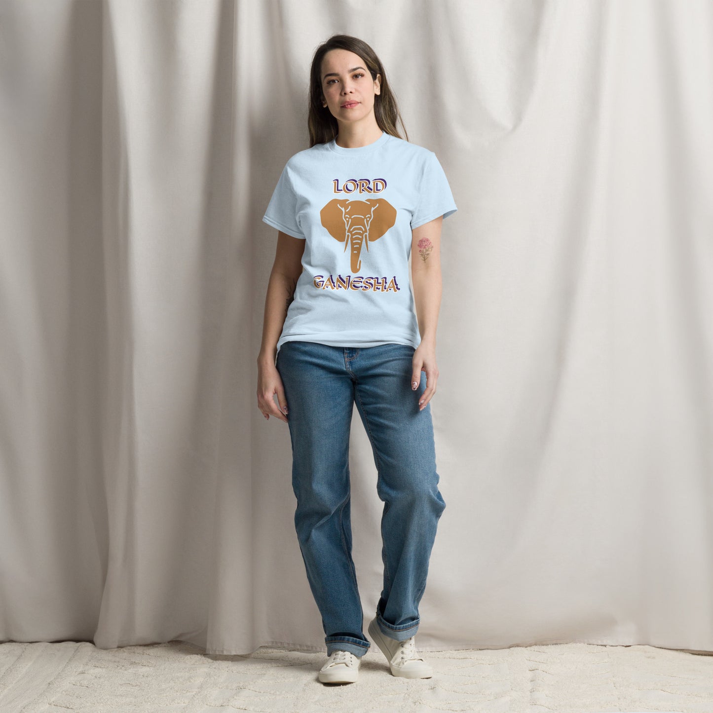 Lord Ganesha Gold Unisex classic tee