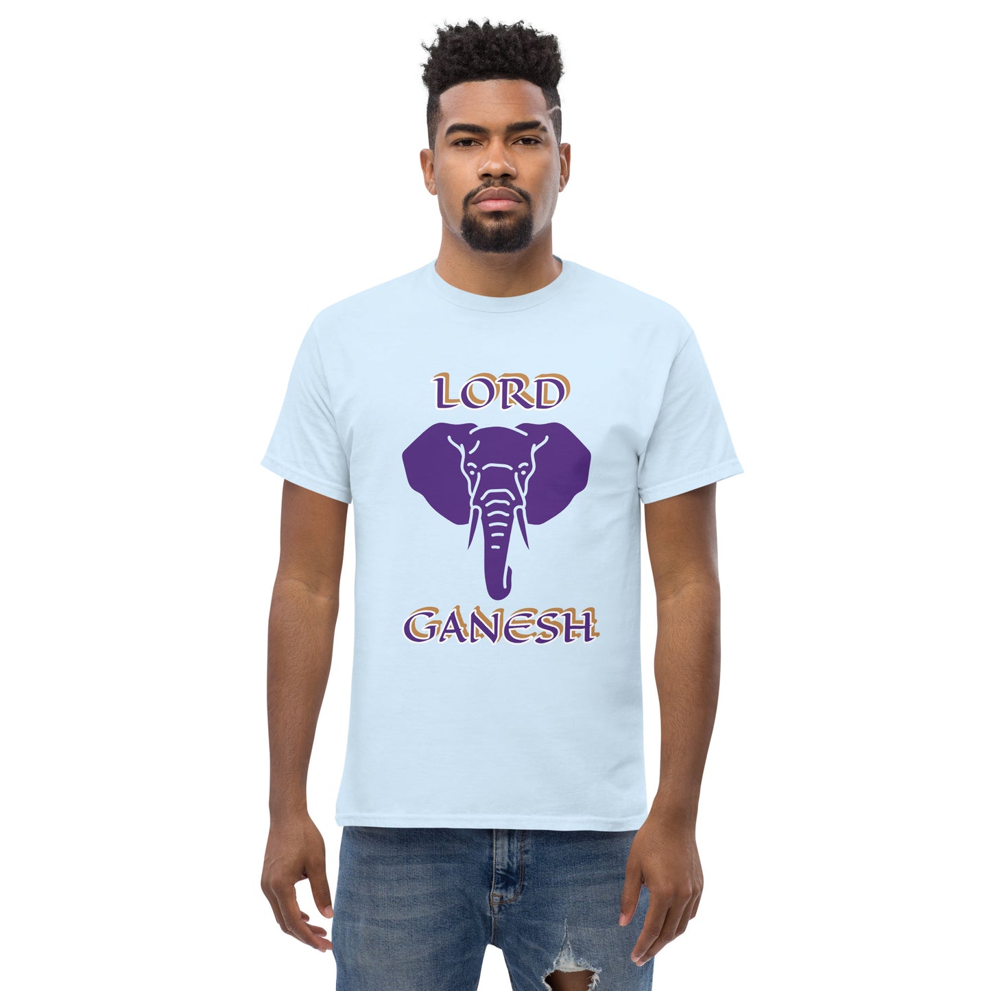 Lord Ganesh Purple Unisex classic tee