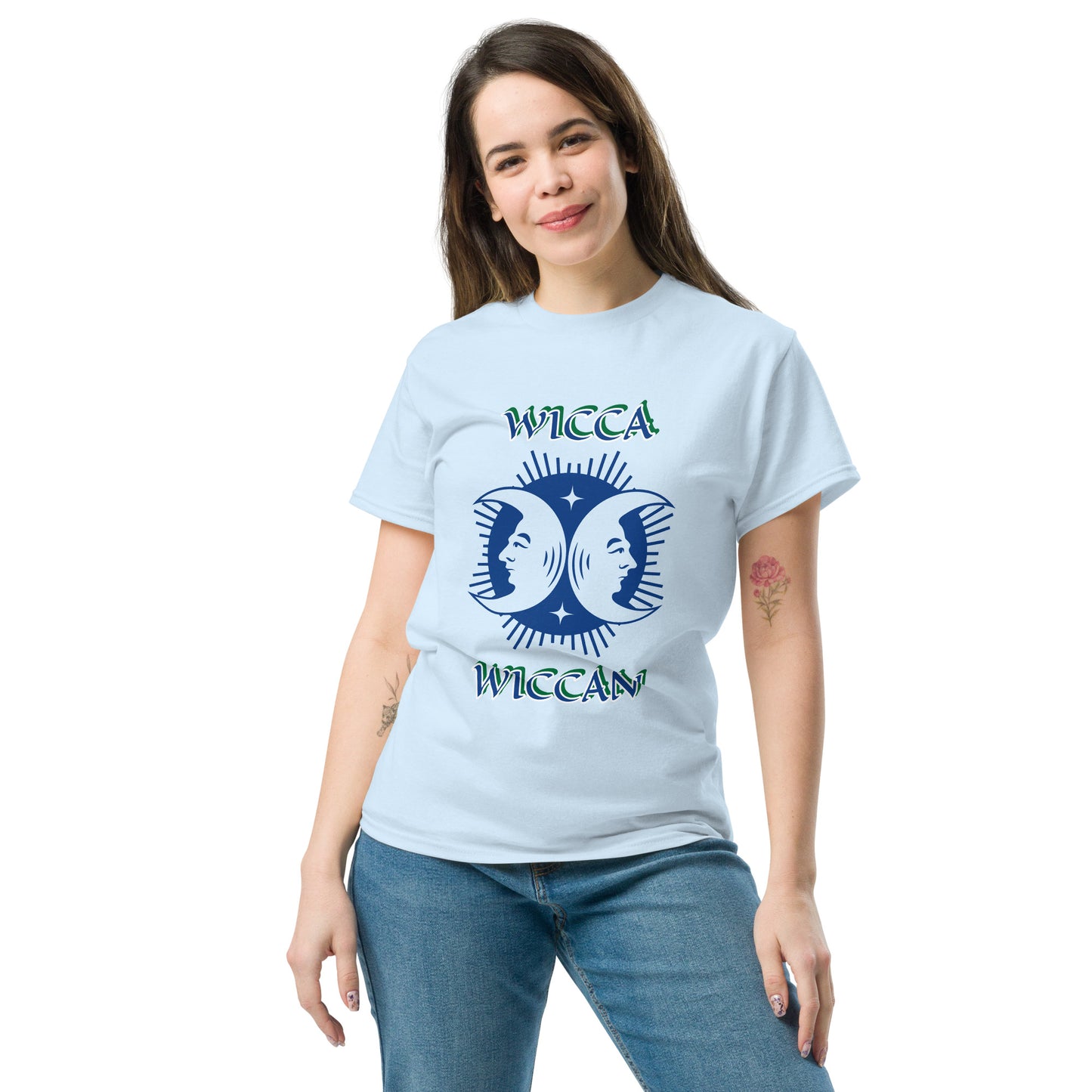 Wicca Blue Wiccan Unisex classic tee