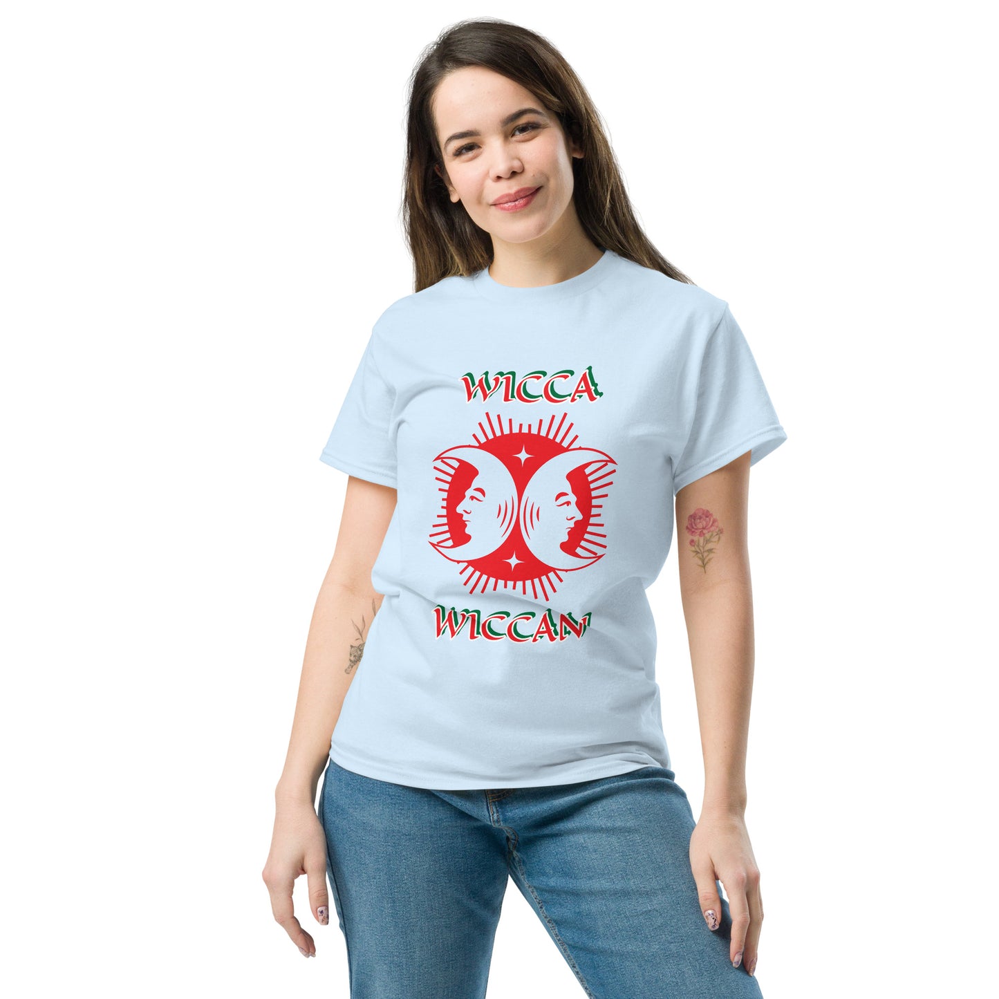 Wicca Red Wiccan Unisex classic tee