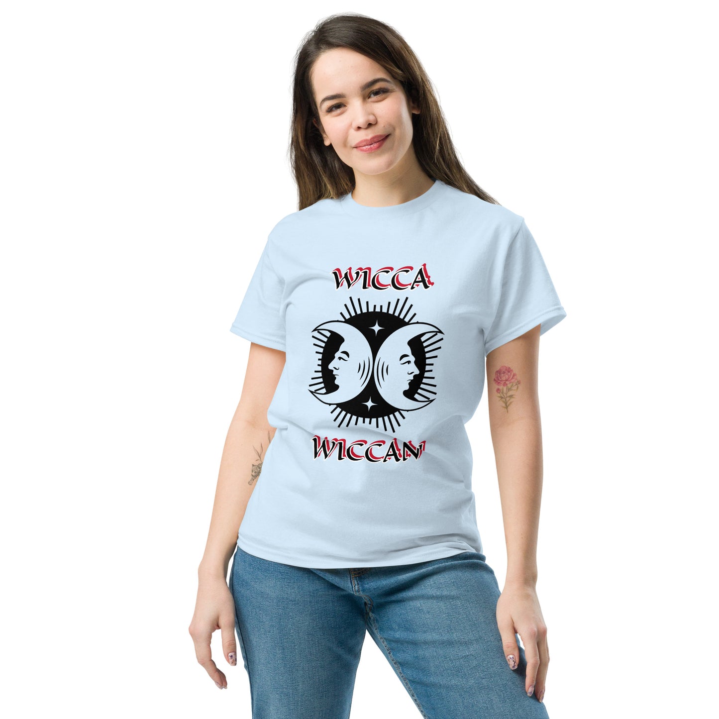 Wicca Black Wiccan Unisex classic tee