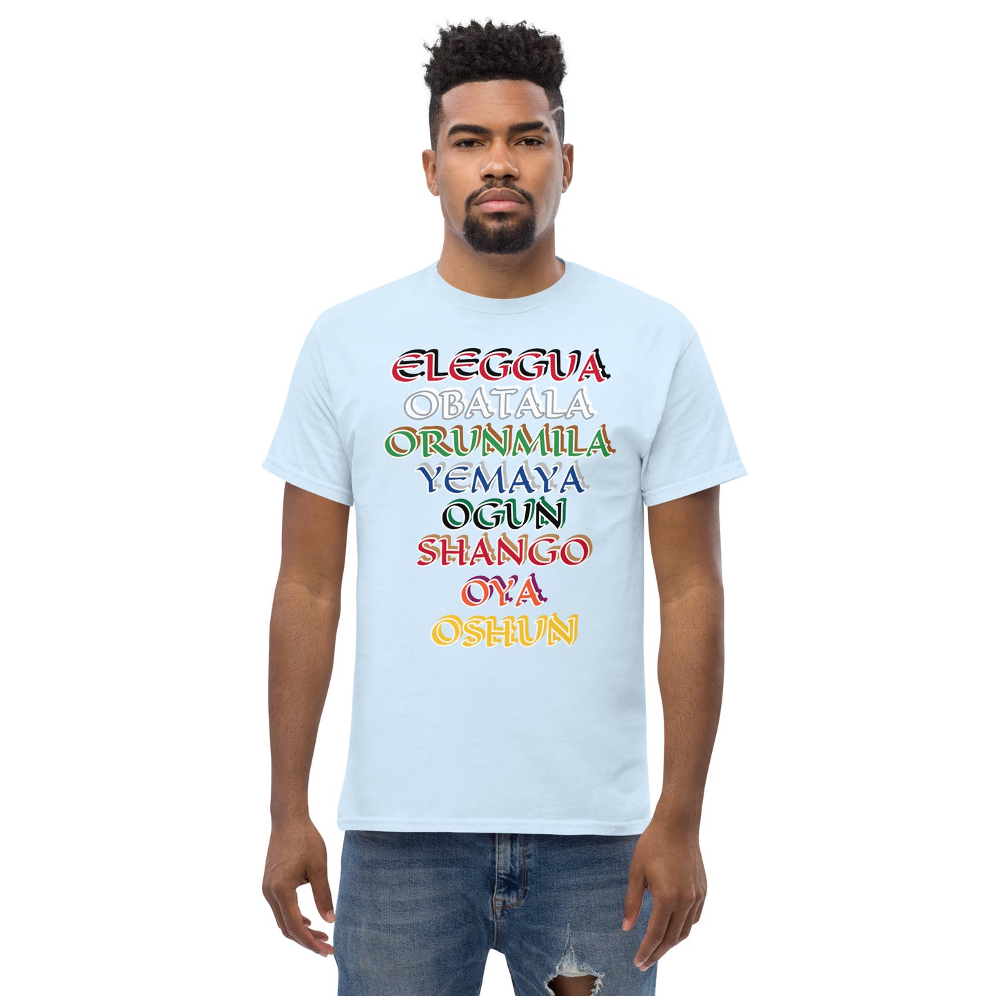 Orisha Hierarchy Lucumi Unisex classic tee