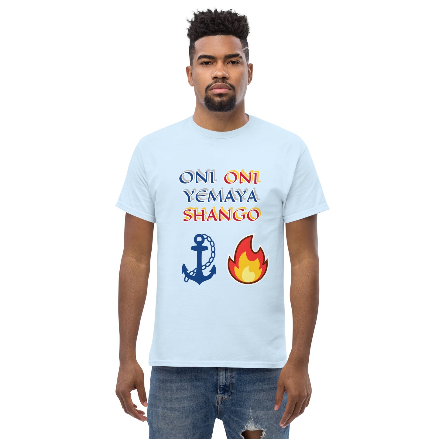 Oni Oni Yemaya/ Shango icon Lucumi Unisex classic tee