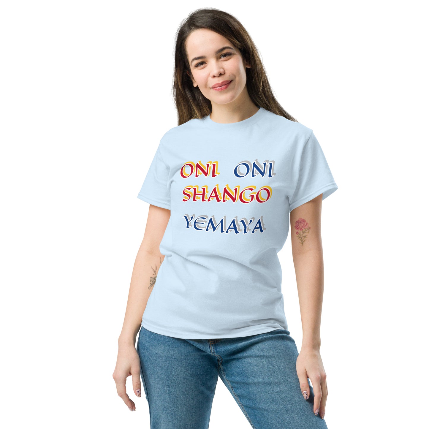 Oni Oni Shango/Yemaya Lucumi Unisex classic tee