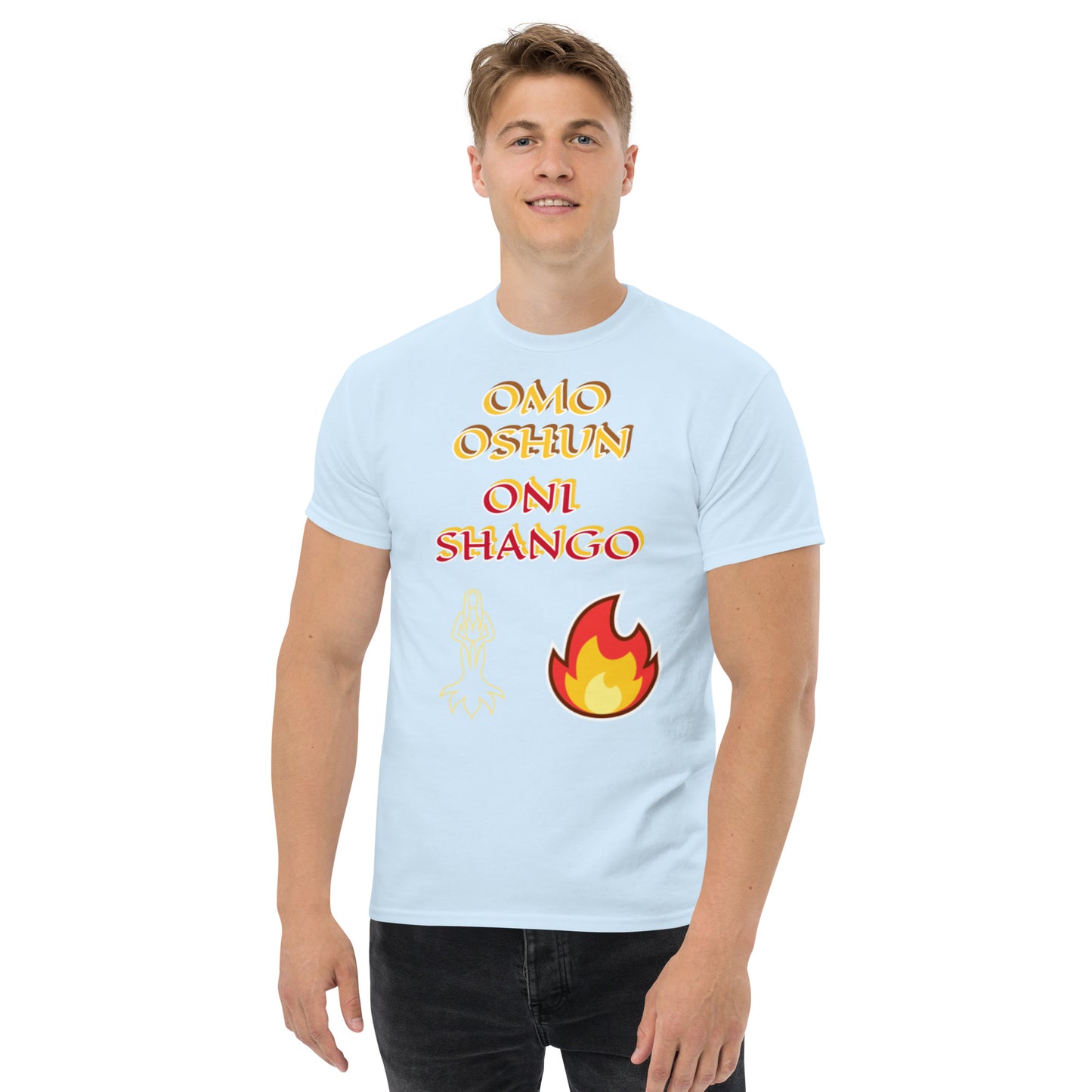 Omo Oshun Oni Shango icon Lucumi Unisex classic tee