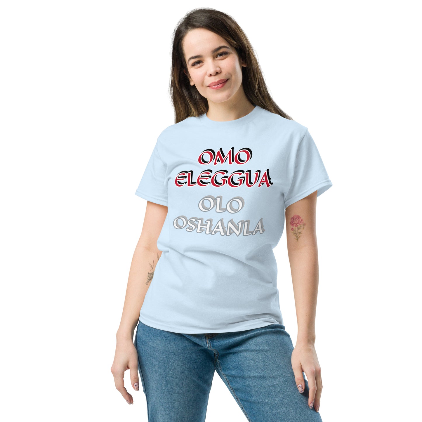 Omo Eleggua Olo OSHANLA Lucumi Unisex classic tee