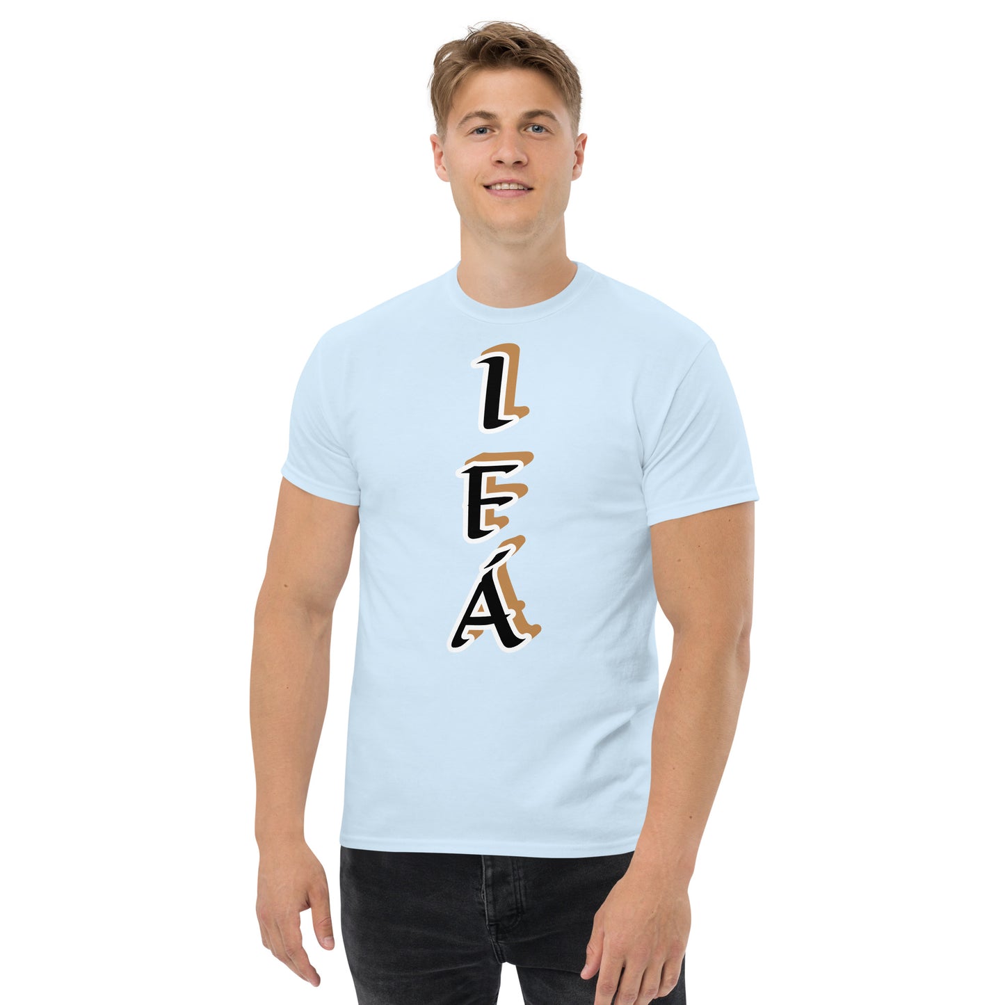 IFÁ Vertical Black/Gold Unisex classic tee