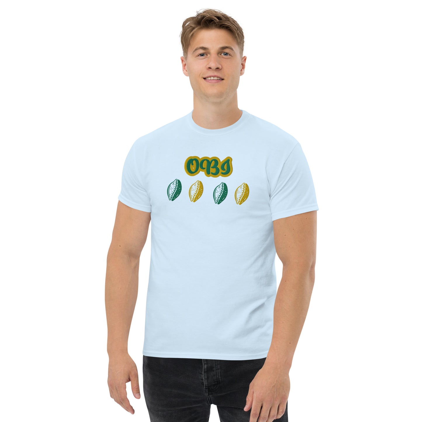 OBI Lucumi Embroidered Unisex classic tee