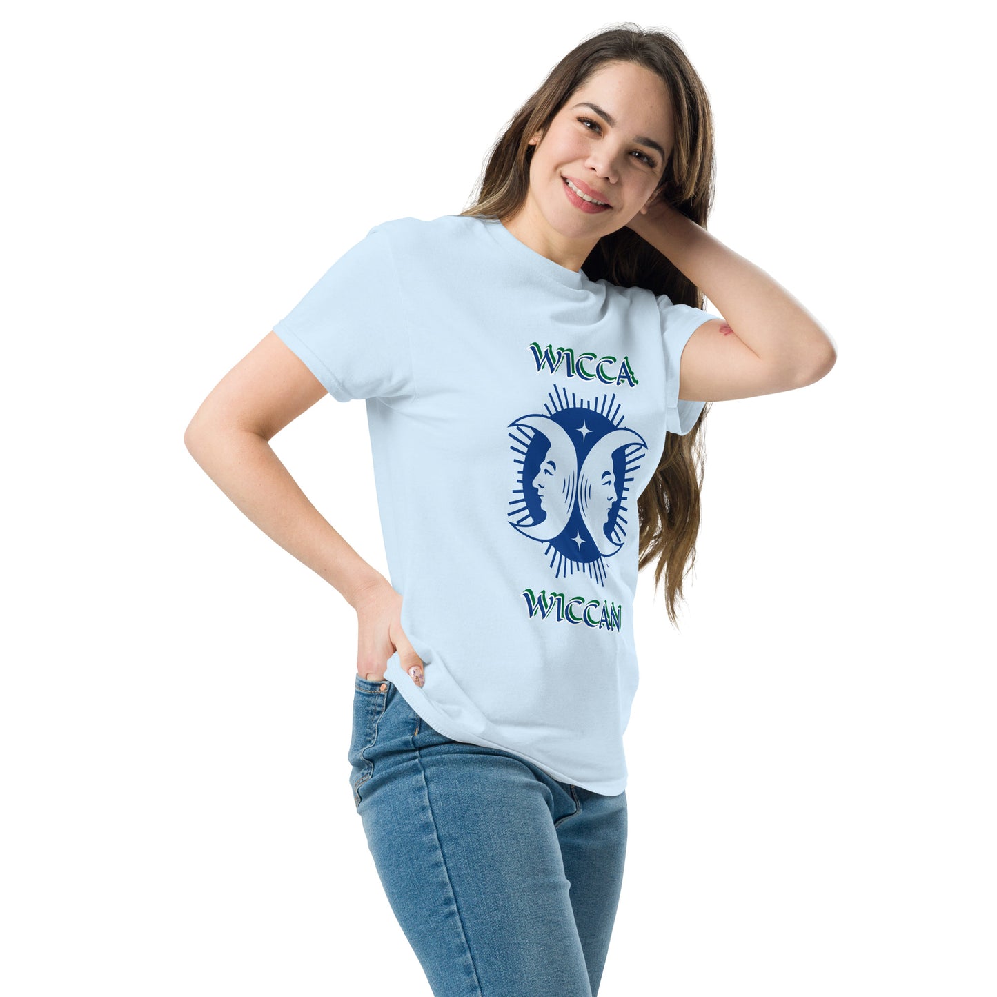 Wicca Blue Wiccan Unisex classic tee