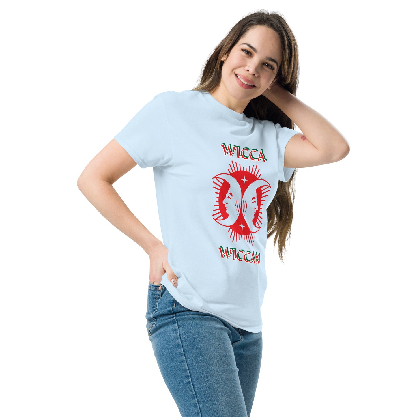 Wicca Red Wiccan Unisex classic tee