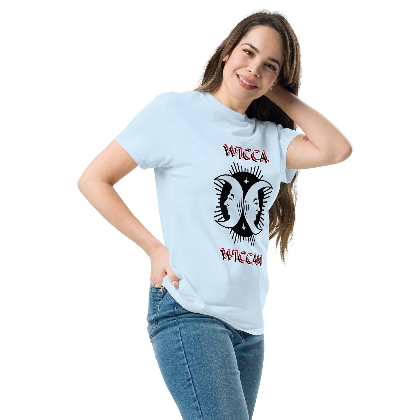 Wicca Black Wiccan Unisex classic tee