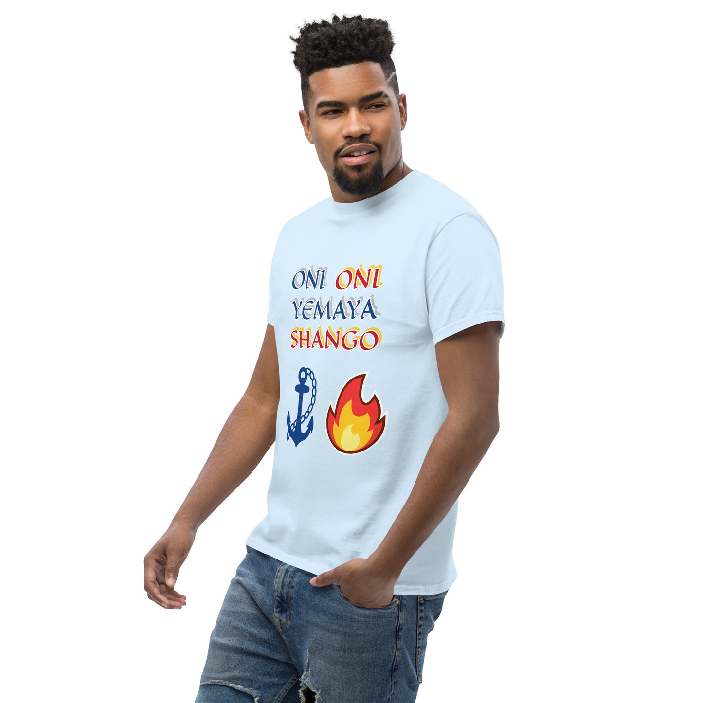 Oni Oni Yemaya/ Shango icon Lucumi Unisex classic tee