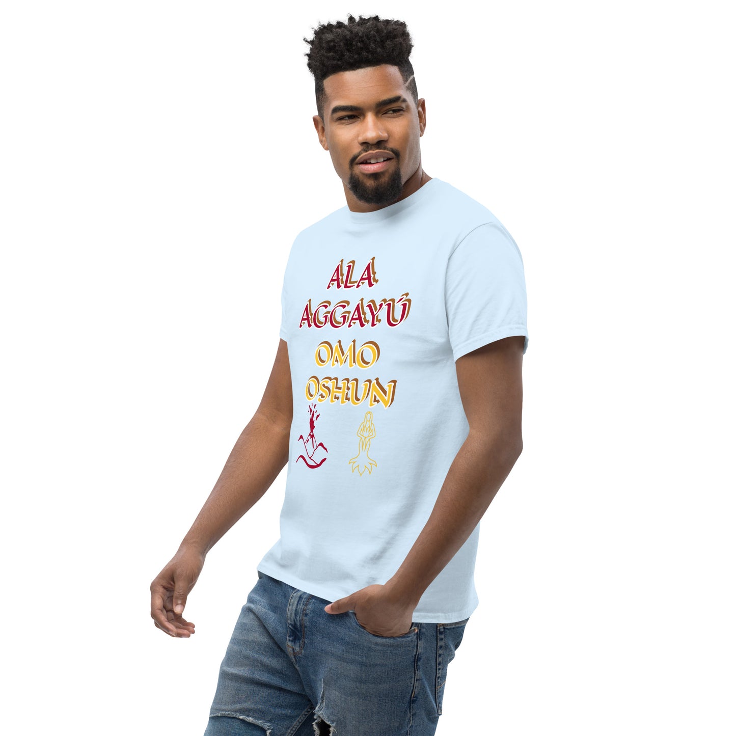 Ala Aggayu Omo Oshun Ololodi Lucumi icon Unisex classic tee