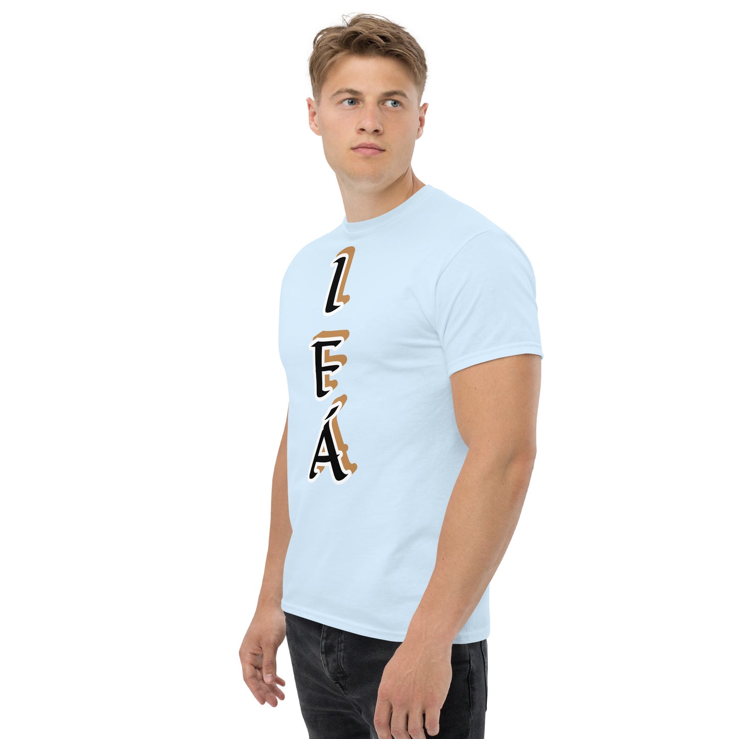 IFÁ Vertical Black/Gold Unisex classic tee