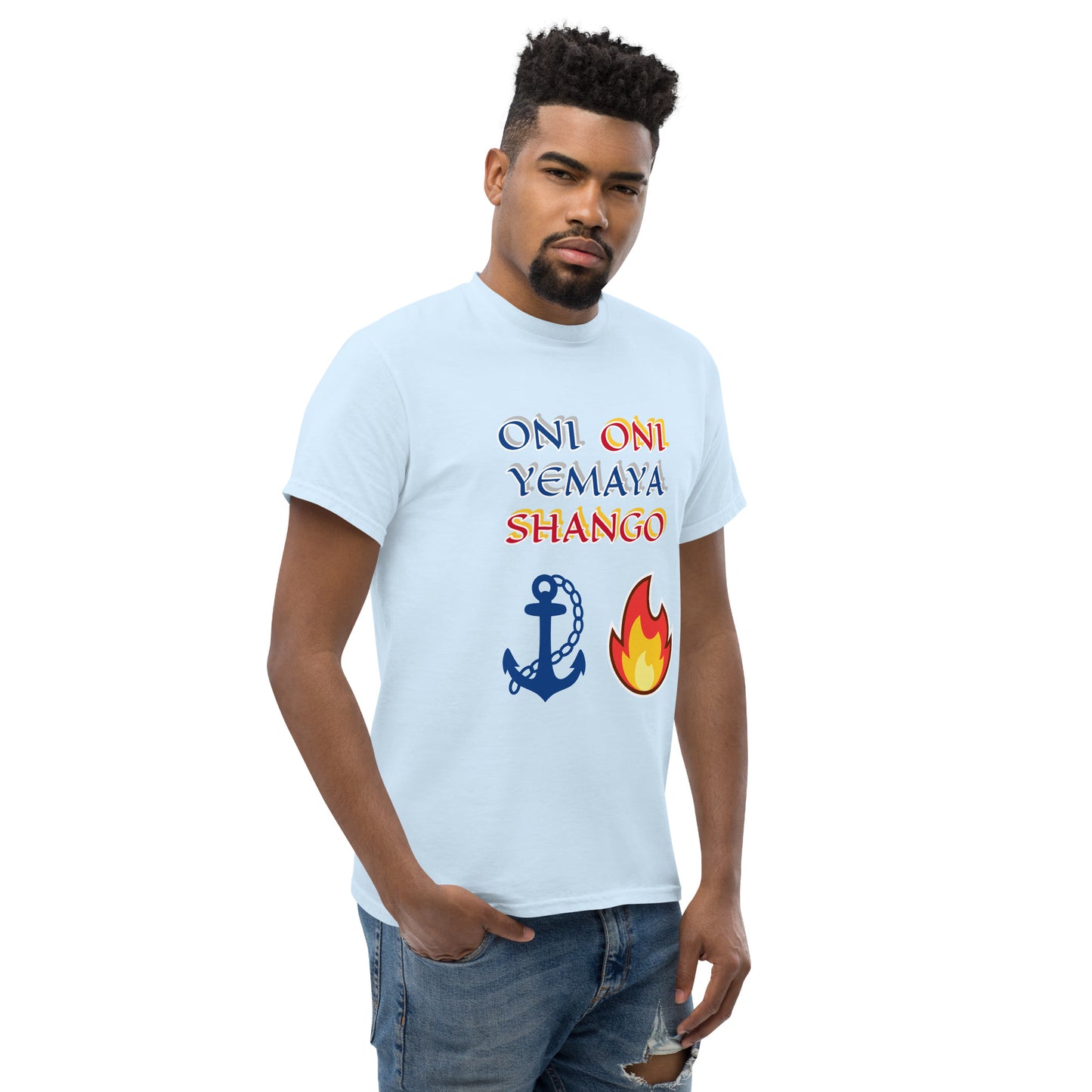 Oni Oni Yemaya/ Shango icon Lucumi Unisex classic tee