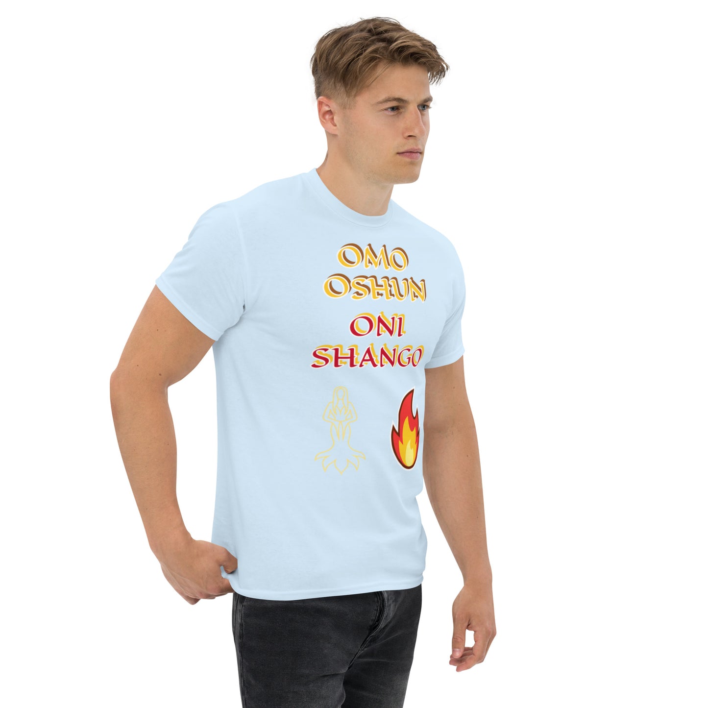 Omo Oshun Oni Shango icon Lucumi Unisex classic tee