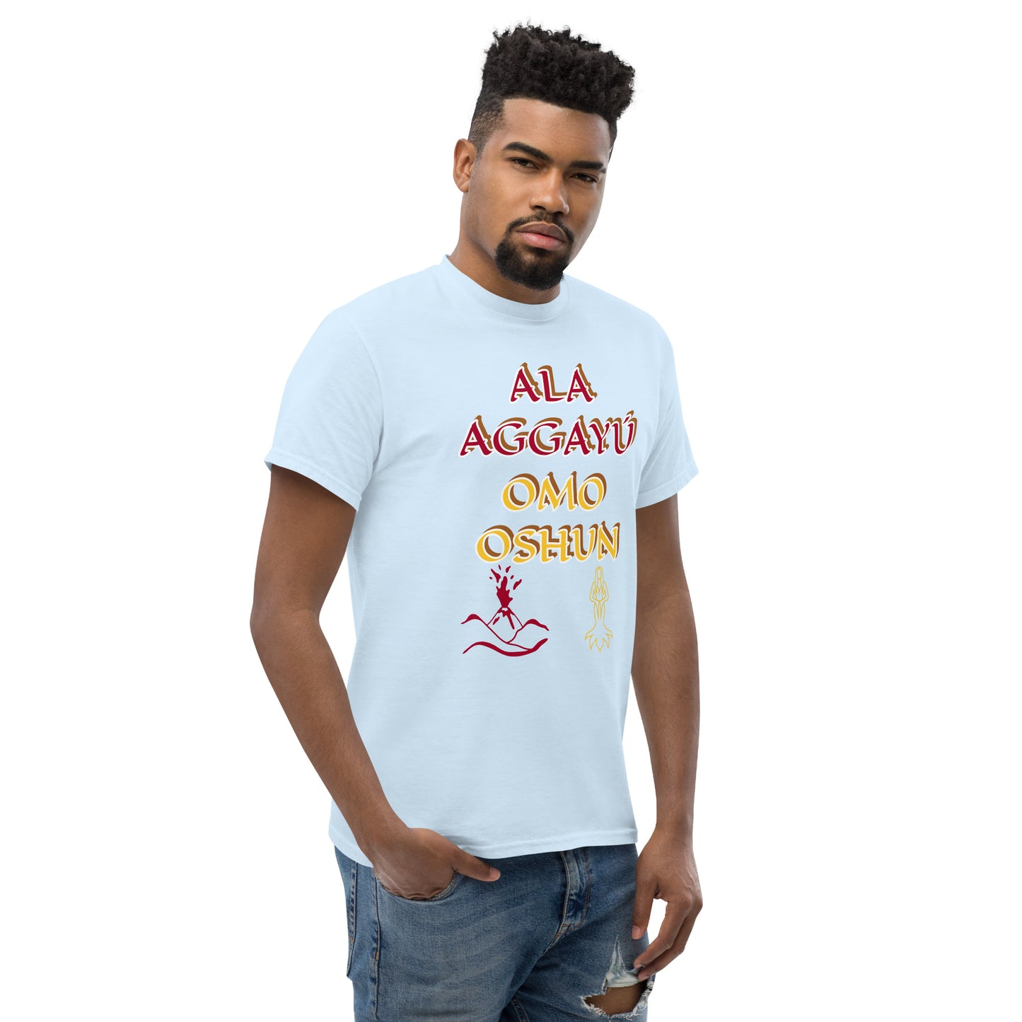 Ala Aggayu Omo Oshun Ololodi Lucumi icon Unisex classic tee