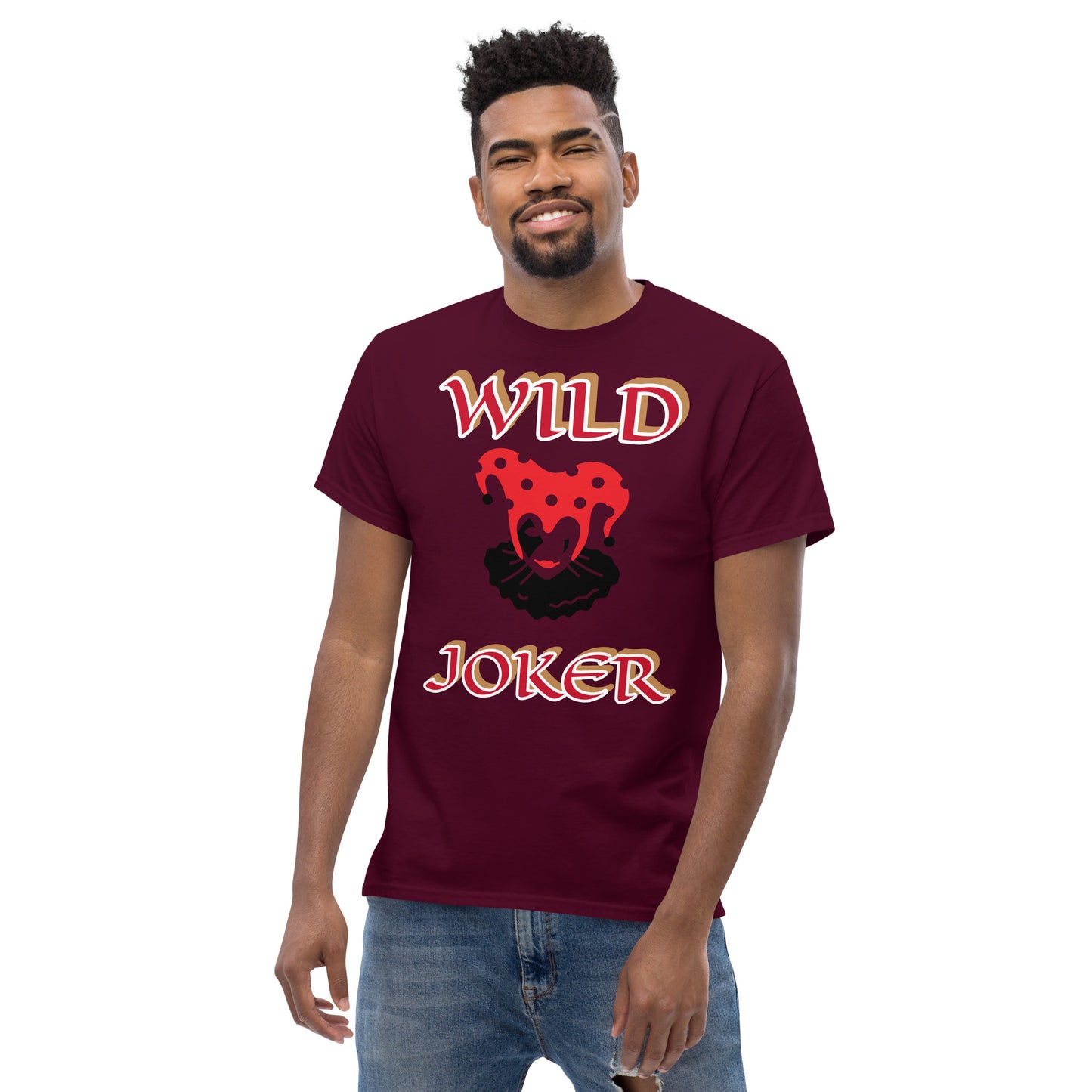 Wild Joker Red 1 Unisex classic tee