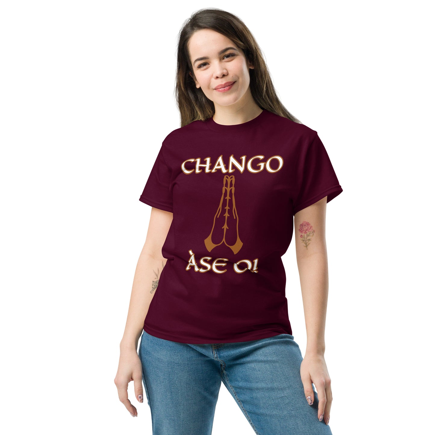 Chango Lucumi Ase o Unisex classic tee