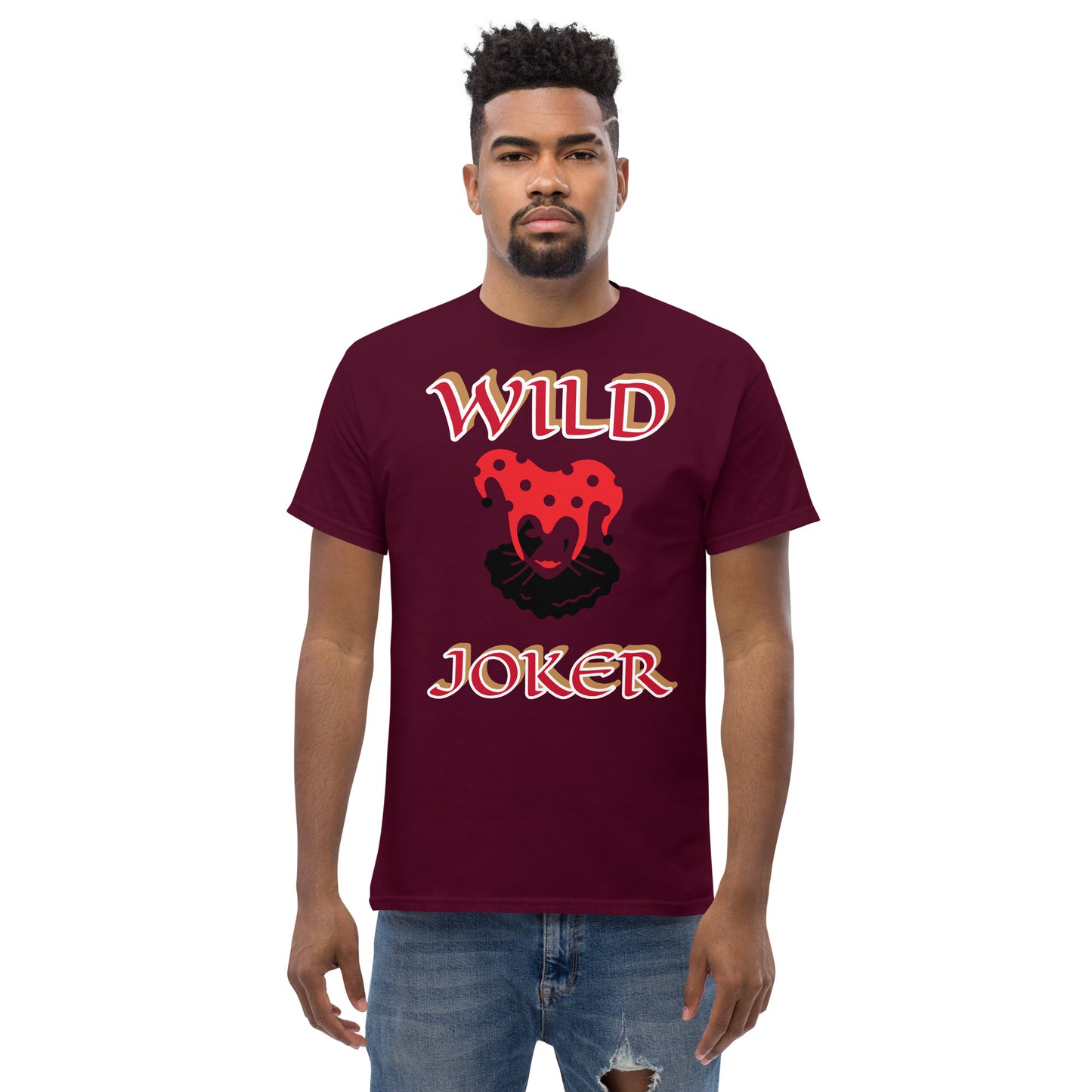 Wild Joker Red 1 Unisex classic tee