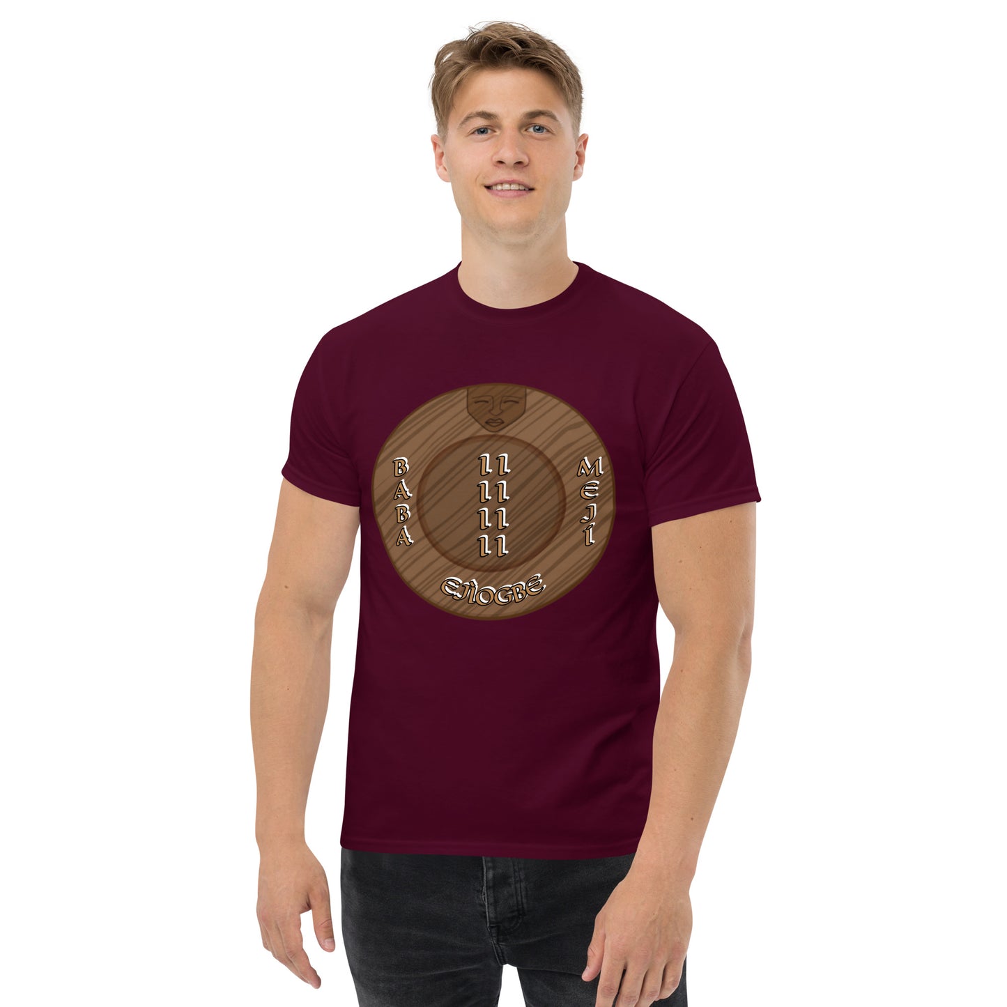 Baba Ejiogbe MEJI Gold Unisex classic tee