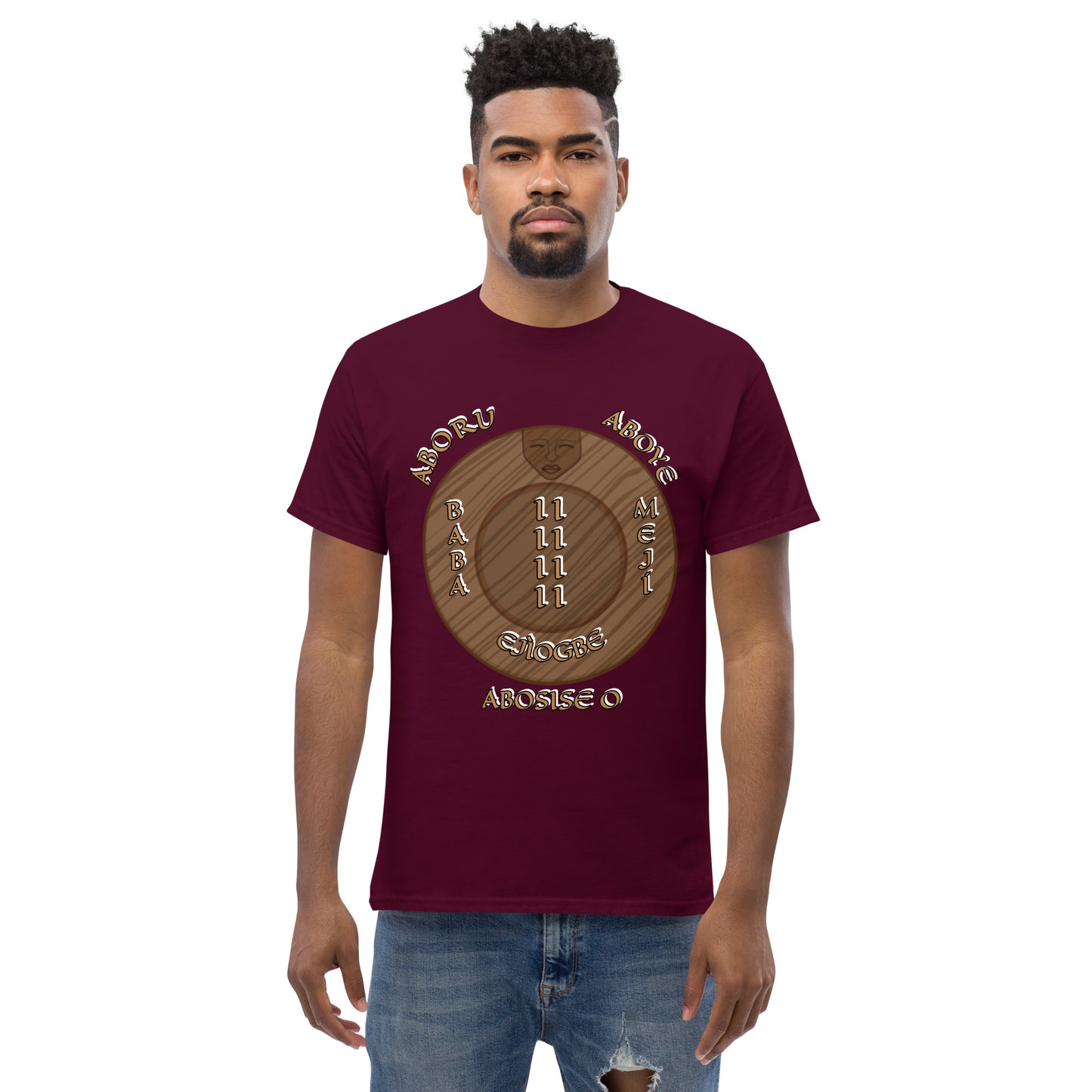 Baba Ejiogbe MEJI 2 Gold Unisex classic tee