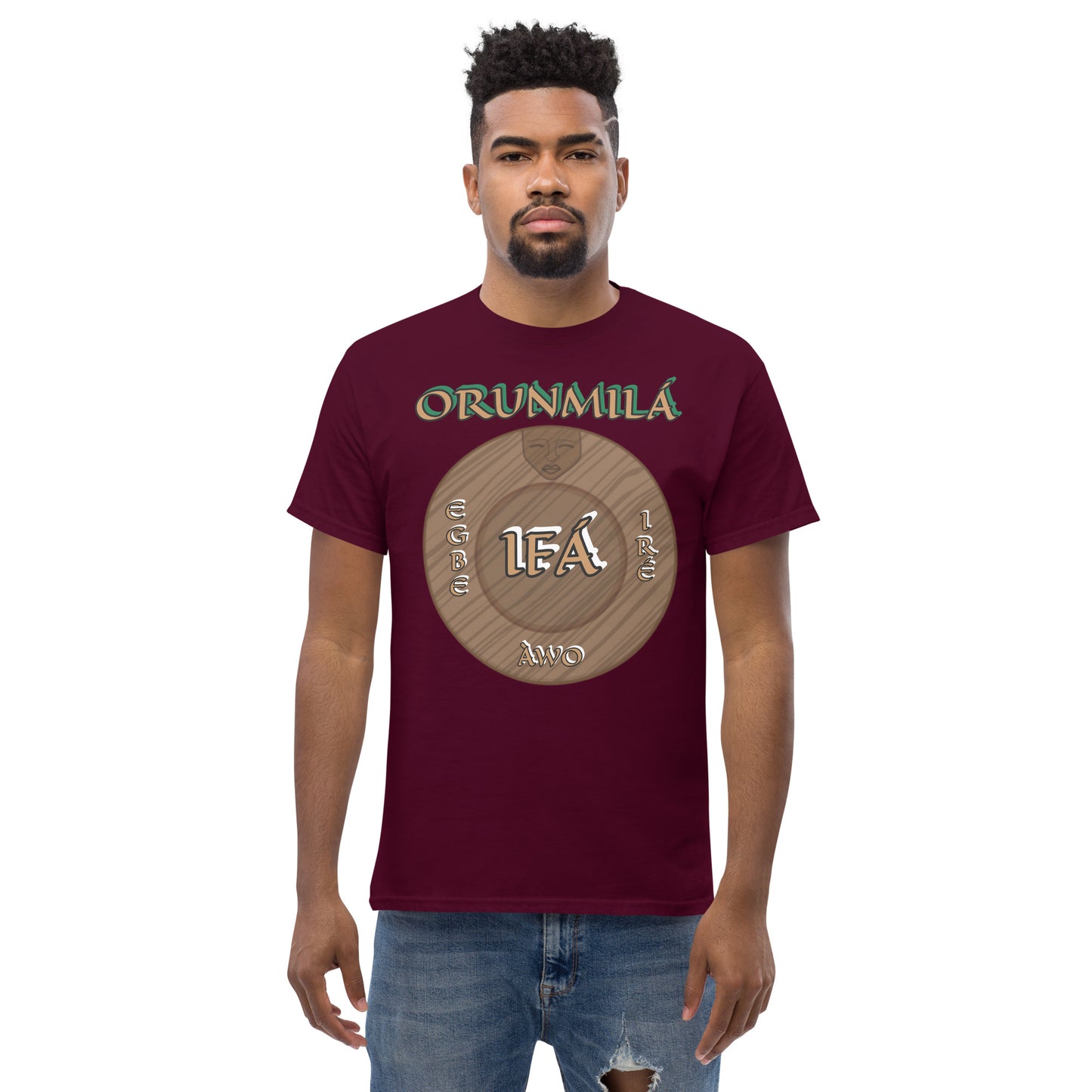 ORUNMILÁ Egbe IRÉ ÀWO Ifa Gold Unisex classic tee