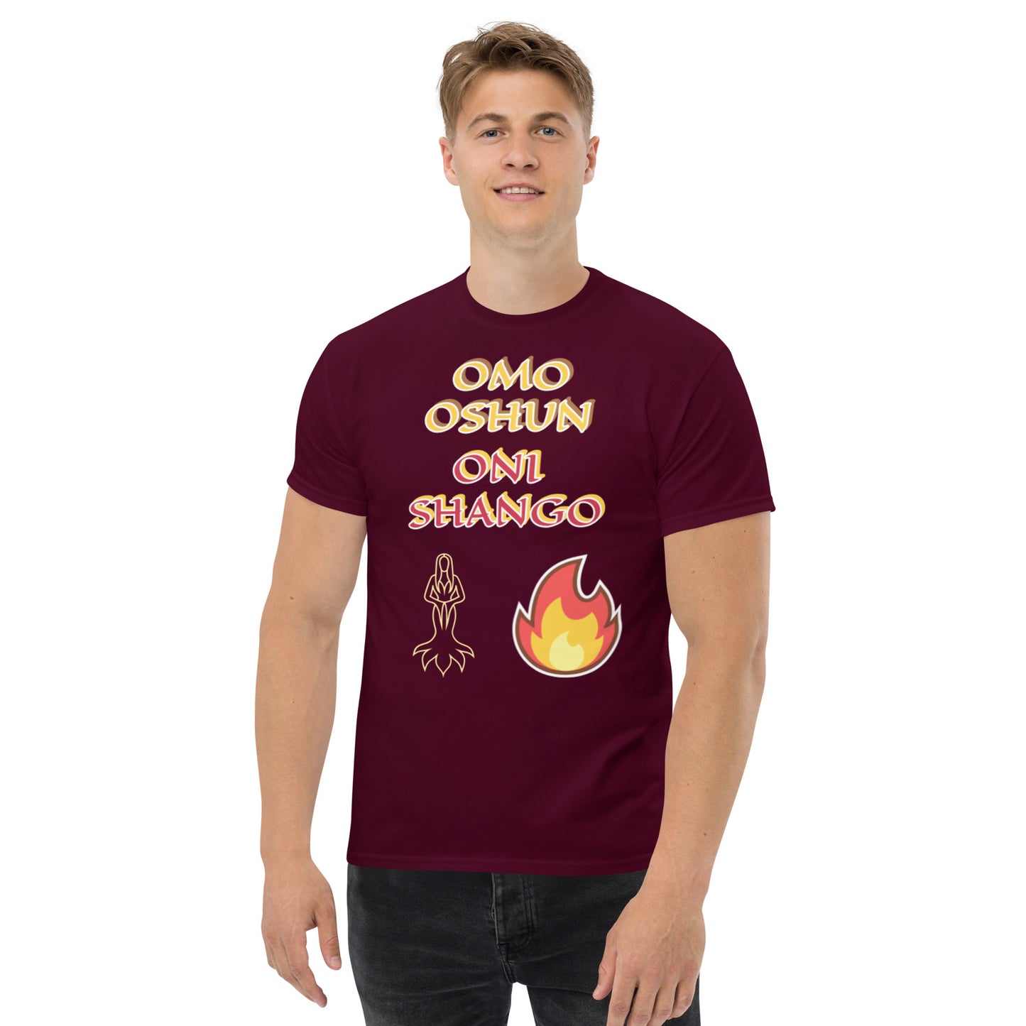 Omo Oshun Oni Shango icon Lucumi Unisex classic tee