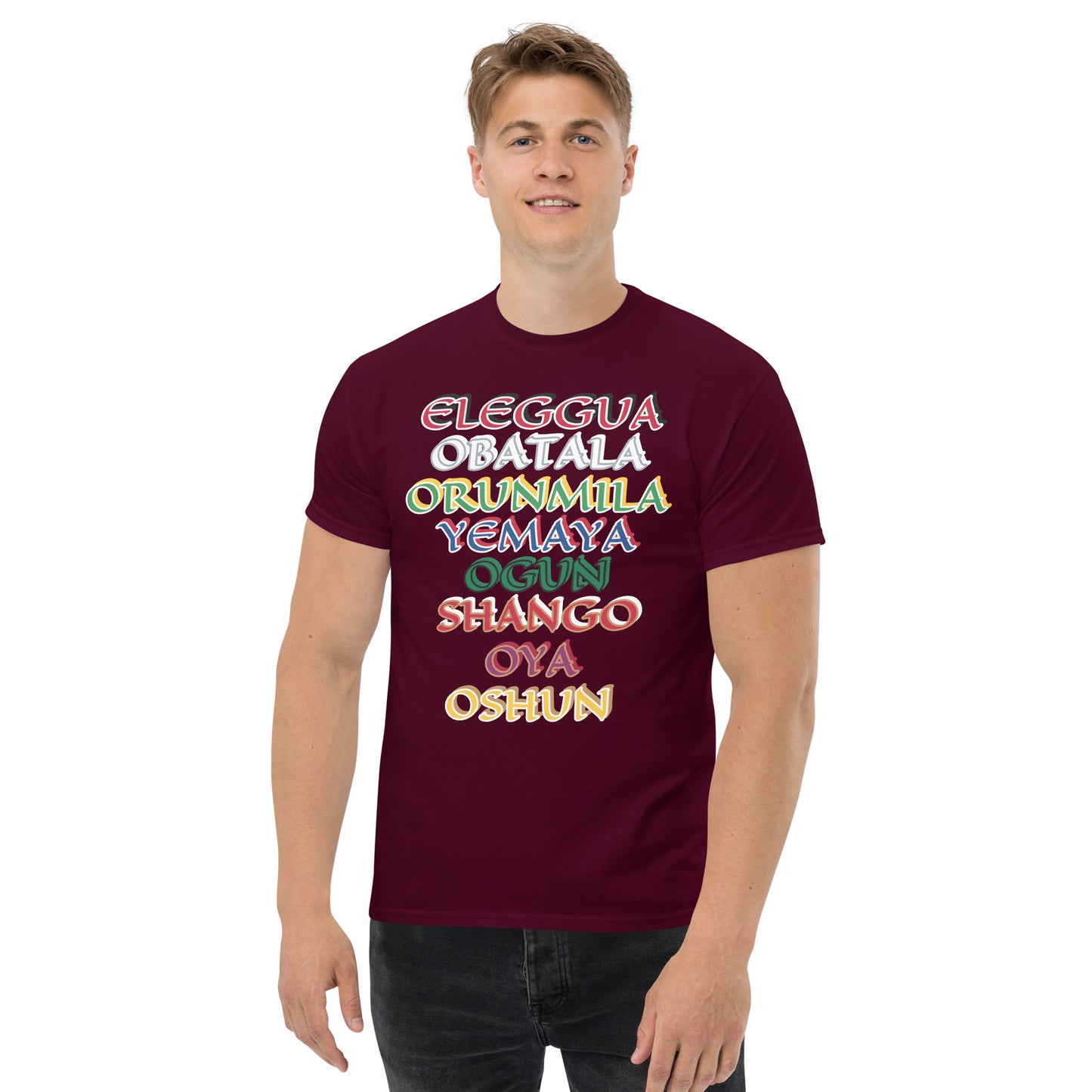 Orisha Hierarchy Lucumi Unisex classic tee 1