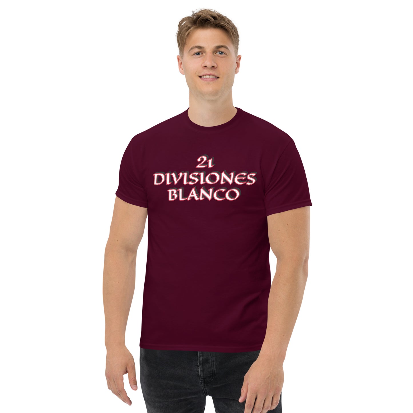 21 Divisiones Blanco Unisex classic tee