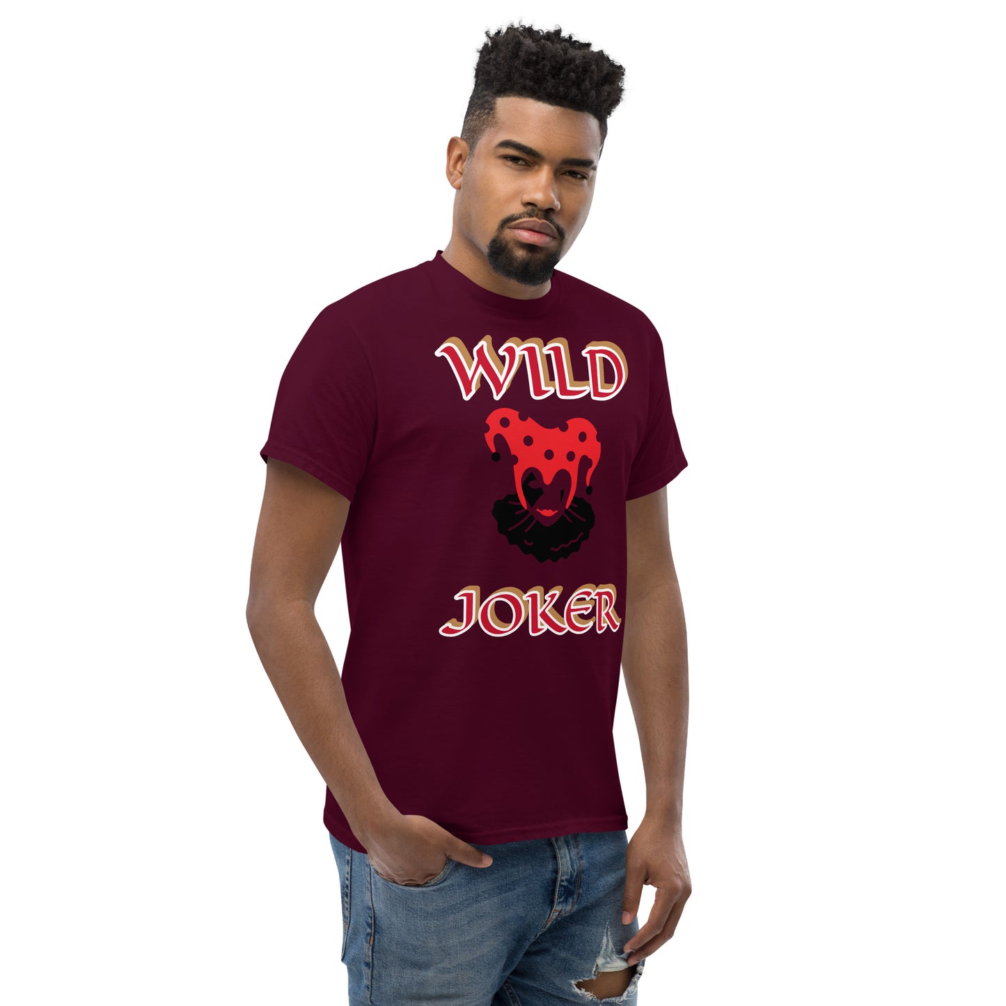 Wild Joker Red 1 Unisex classic tee