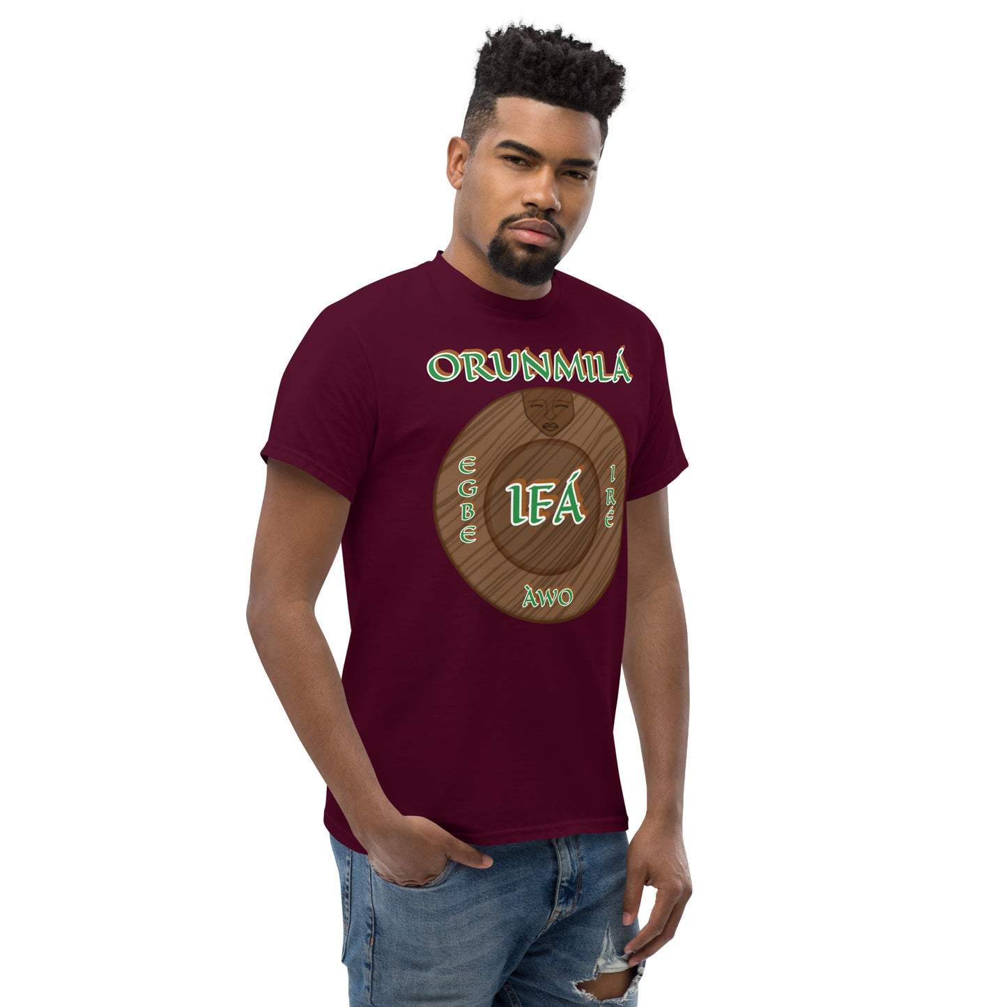 ORUNMILÁ Egbe IRÉ ÀWO Ifa Isese Unisex classic tee