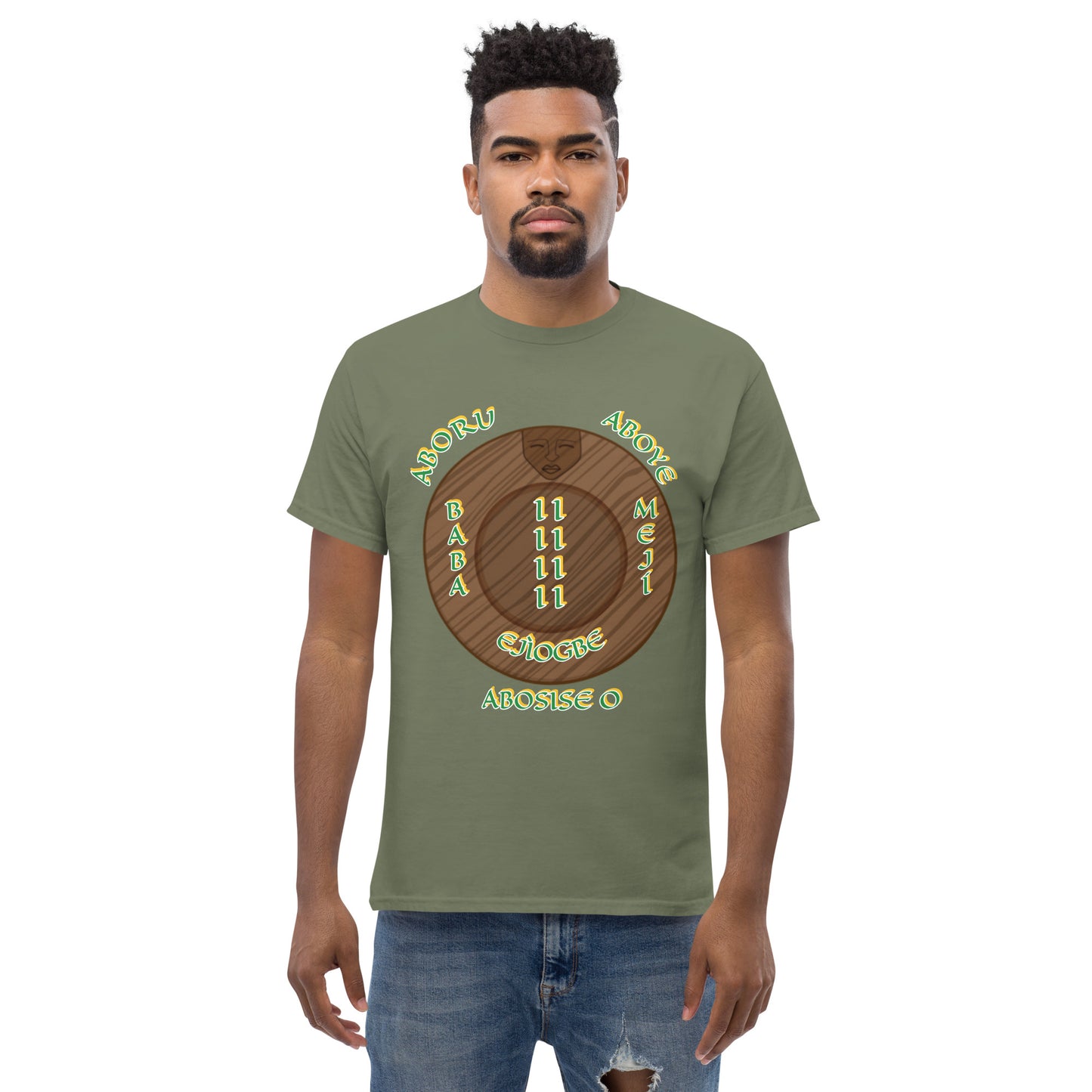 Baba Ejiogbe MEJI 2 Lucumi Unisex classic tee