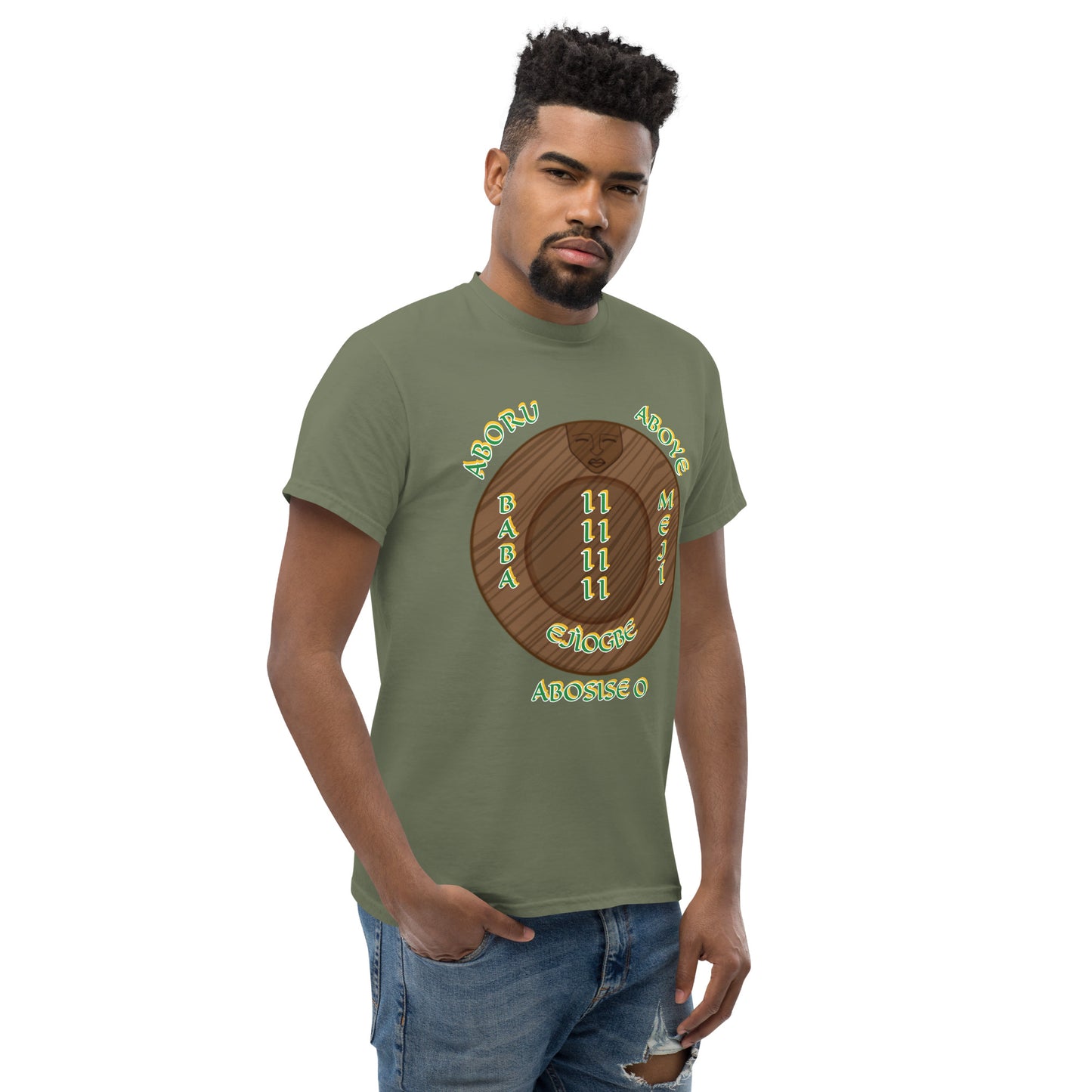 Baba Ejiogbe MEJI 2 Lucumi Unisex classic tee