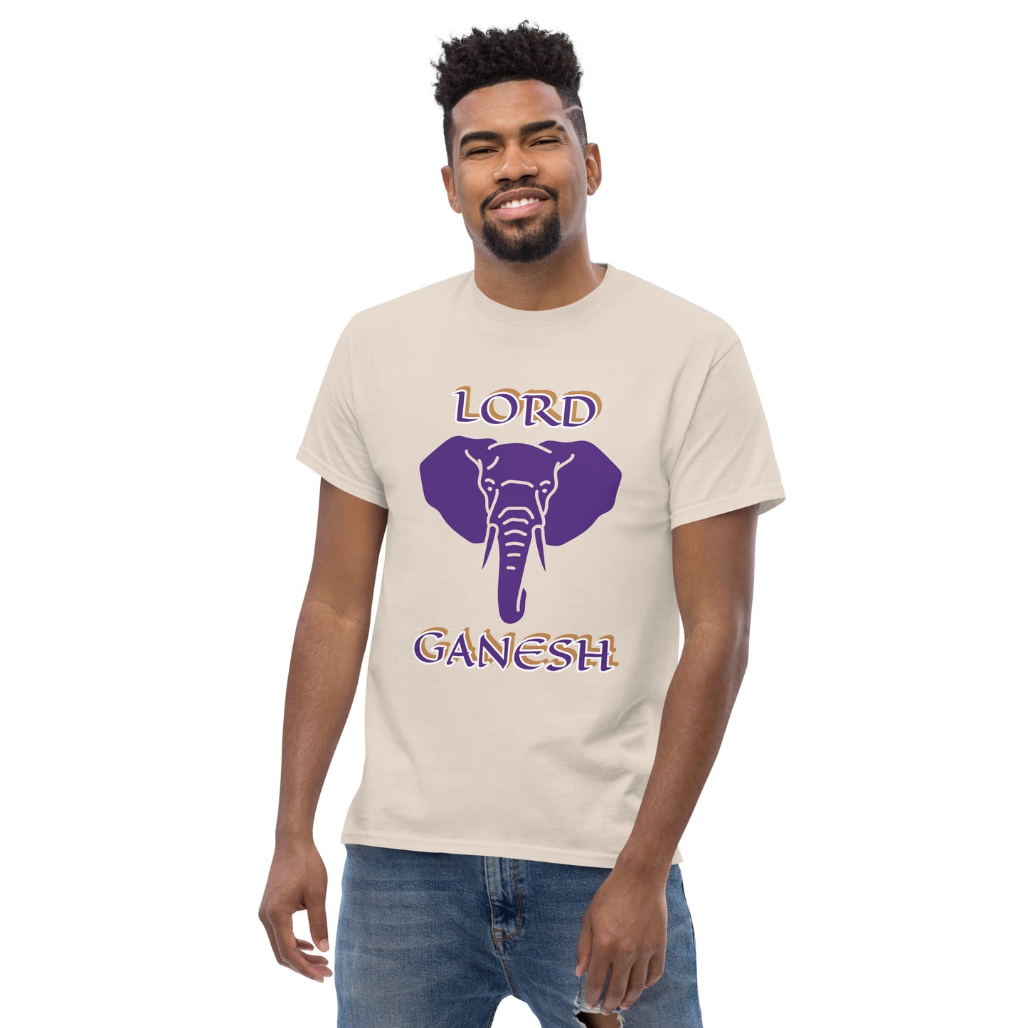 Lord Ganesh Purple Unisex classic tee