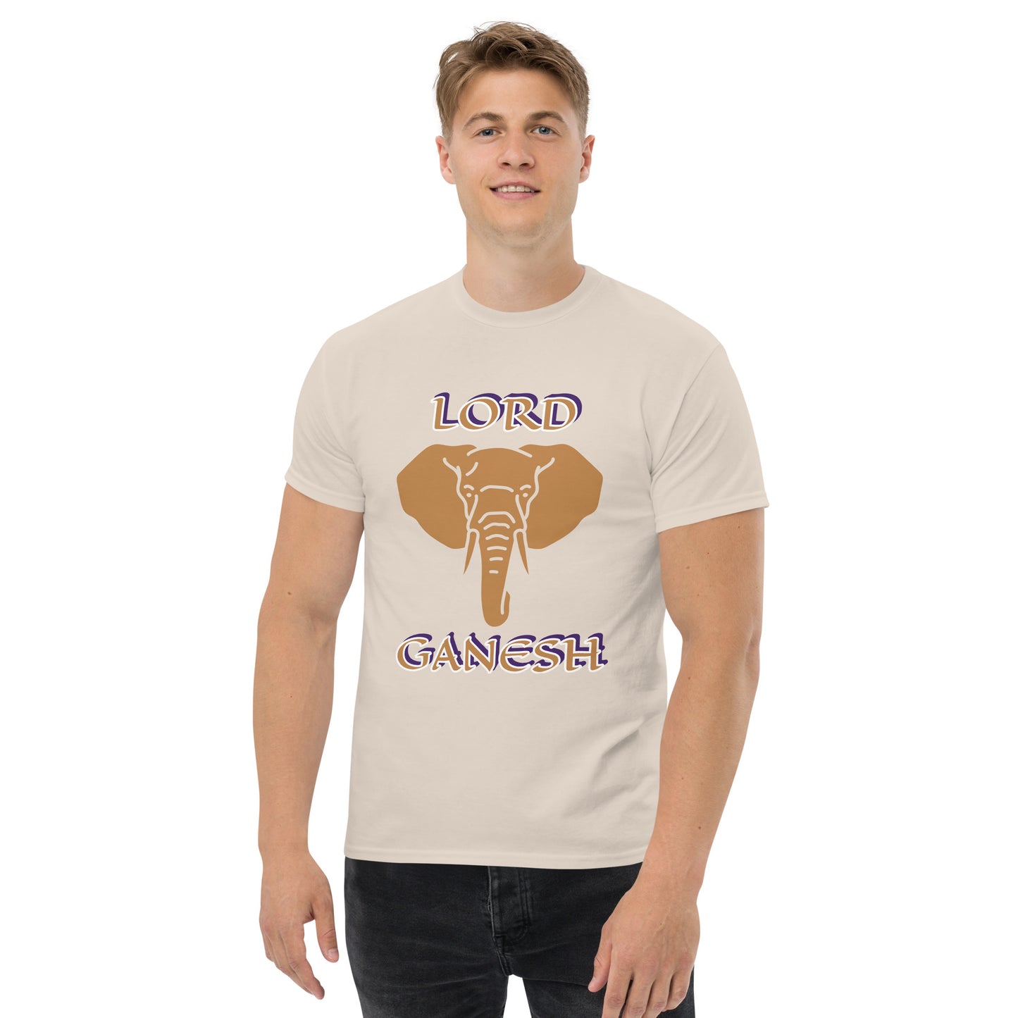 Lord Ganesh Gold Unisex classic tee