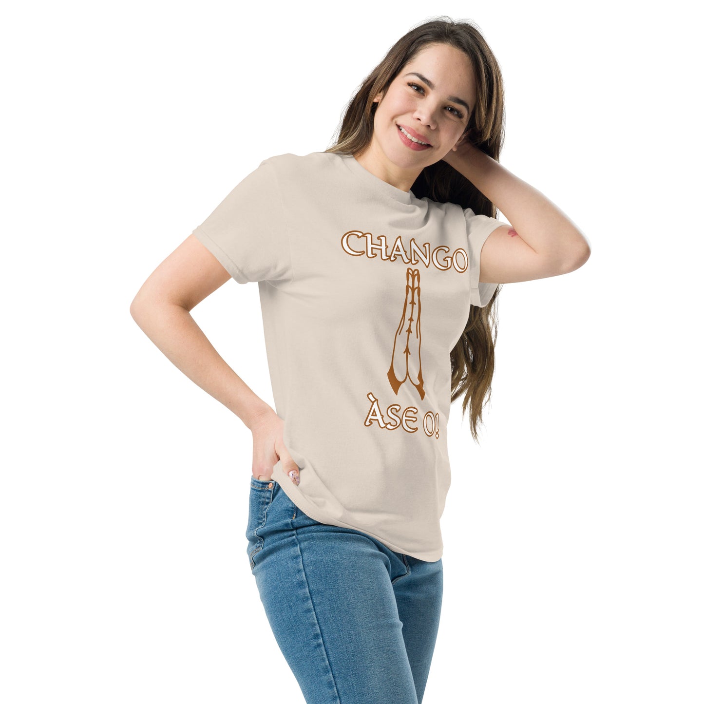 Chango Lucumi Ase o Unisex classic tee