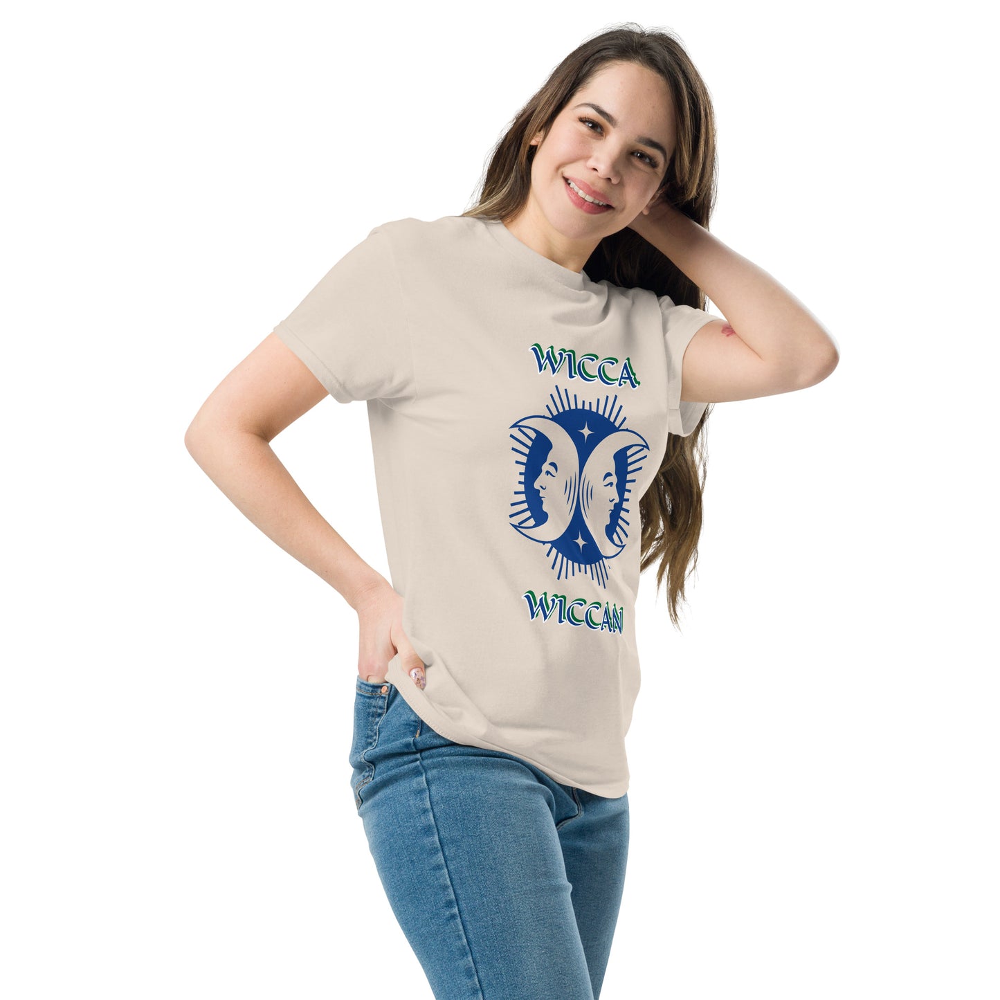 Wicca Blue Wiccan Unisex classic tee