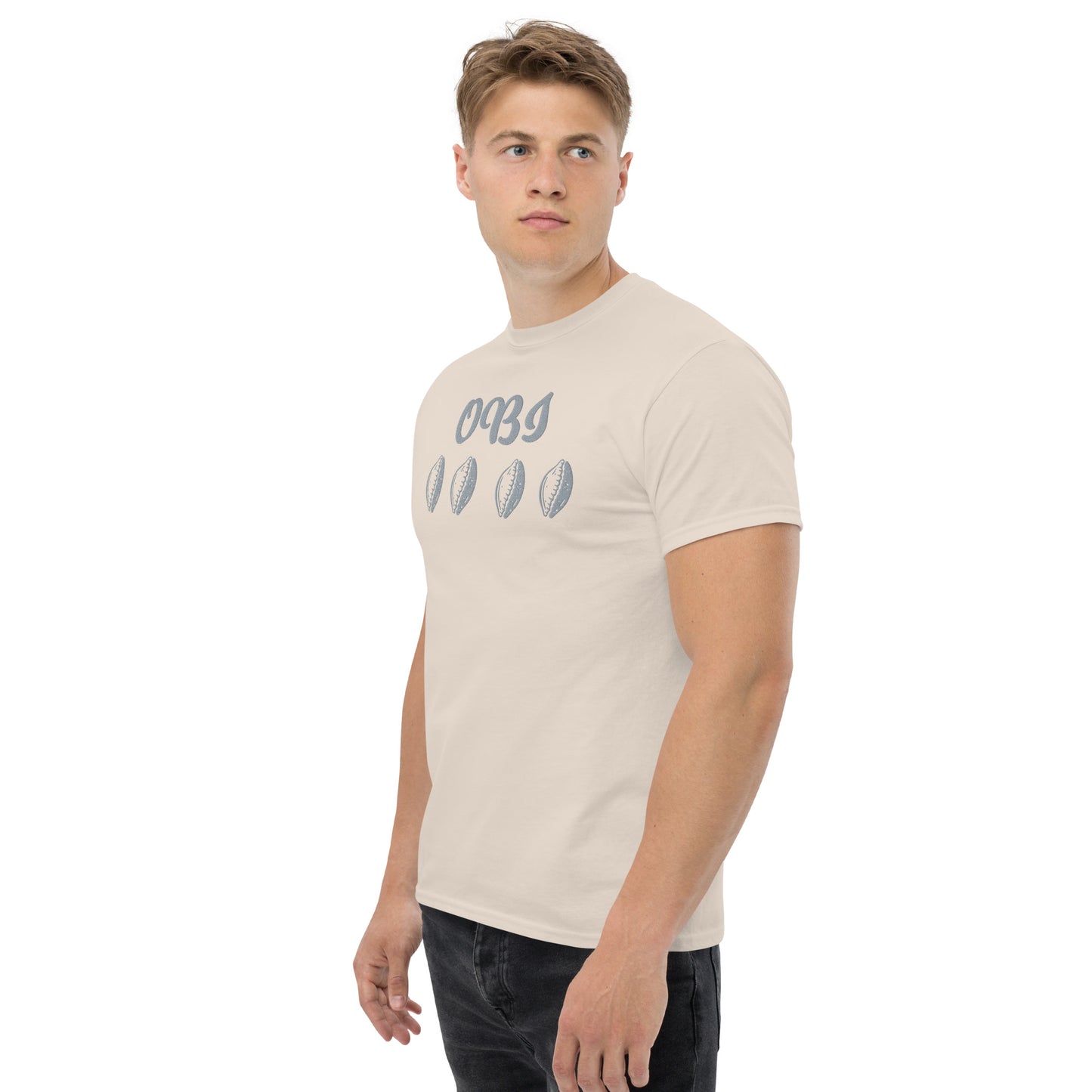 OBI Silver Embroidered Unisex classic tee