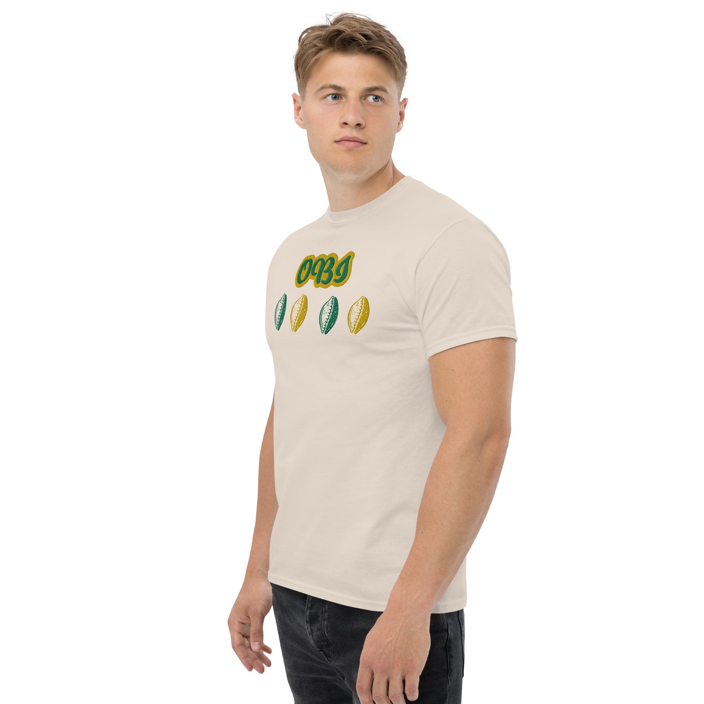 OBI Lucumi Embroidered Unisex classic tee