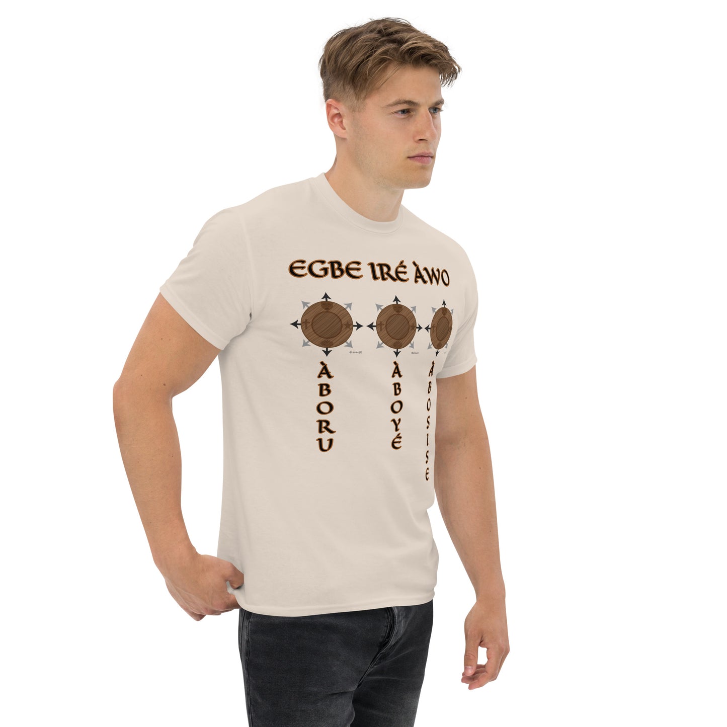 Egbe tri-logo 4 Unisex classic tee