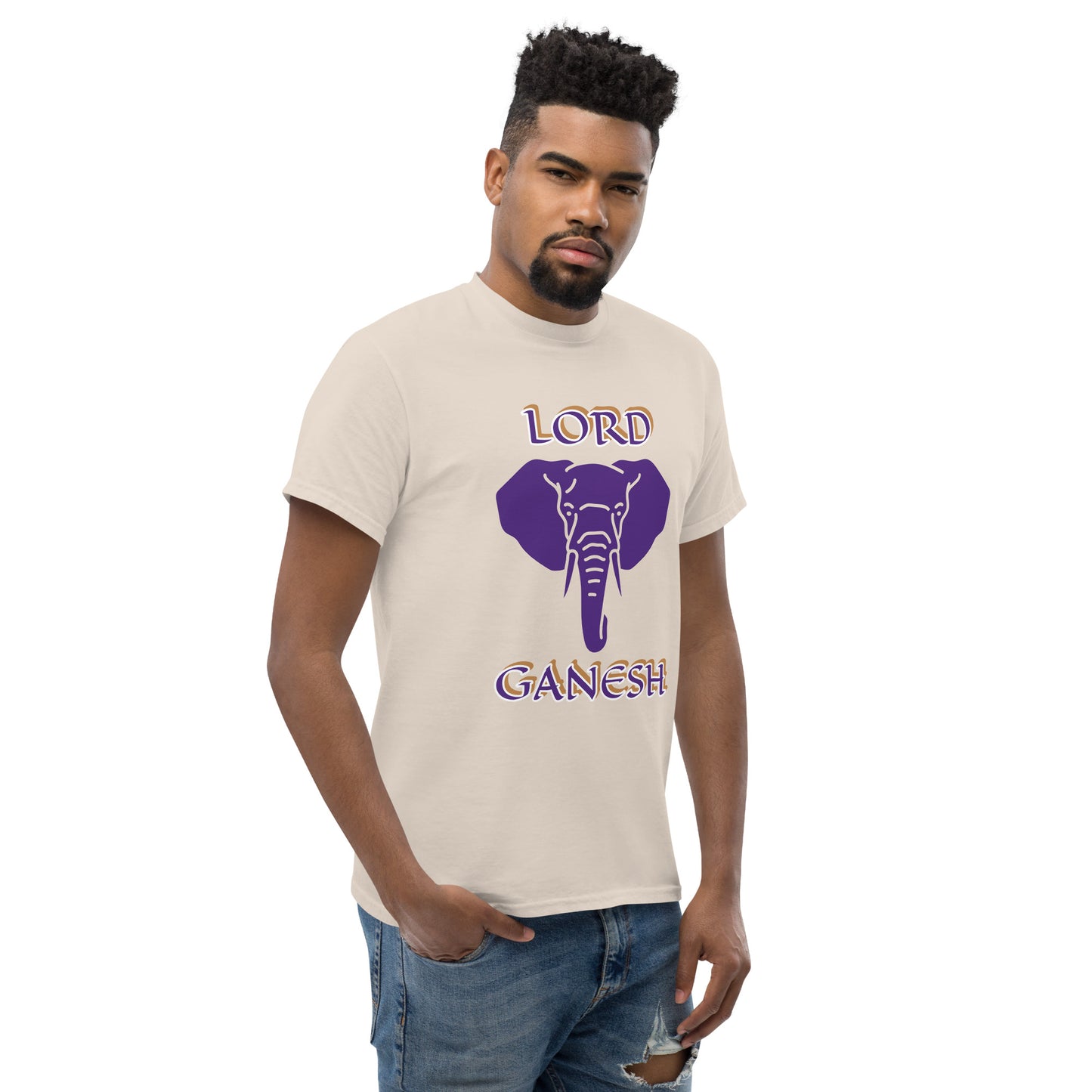 Lord Ganesh Purple Unisex classic tee