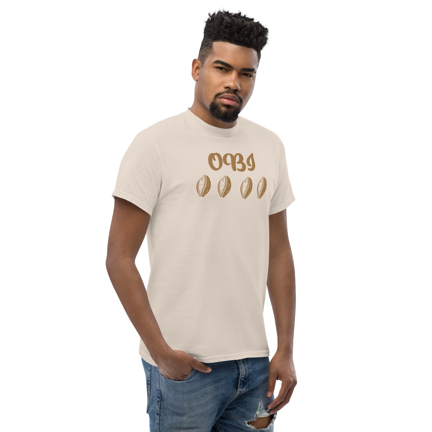 OBI Gold Embroidered Unisex classic tee