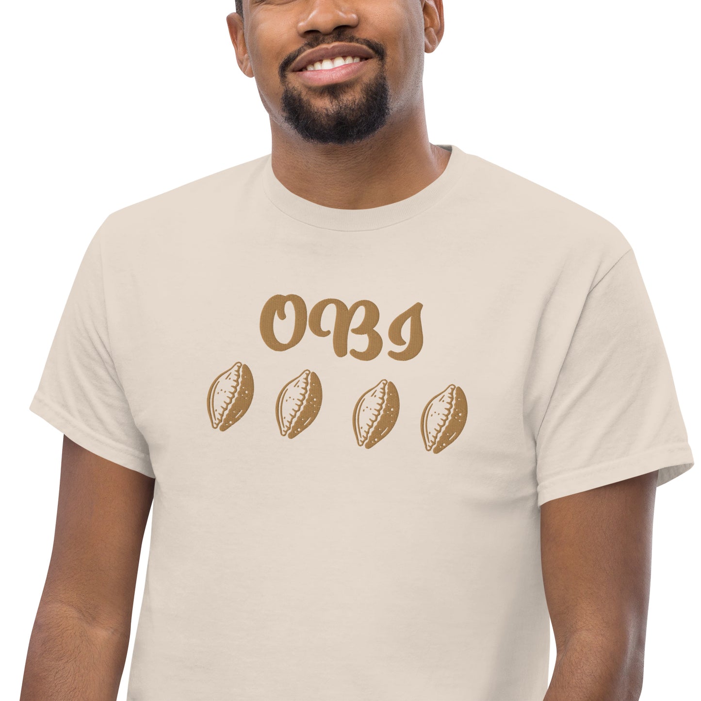 OBI Gold Embroidered Unisex classic tee