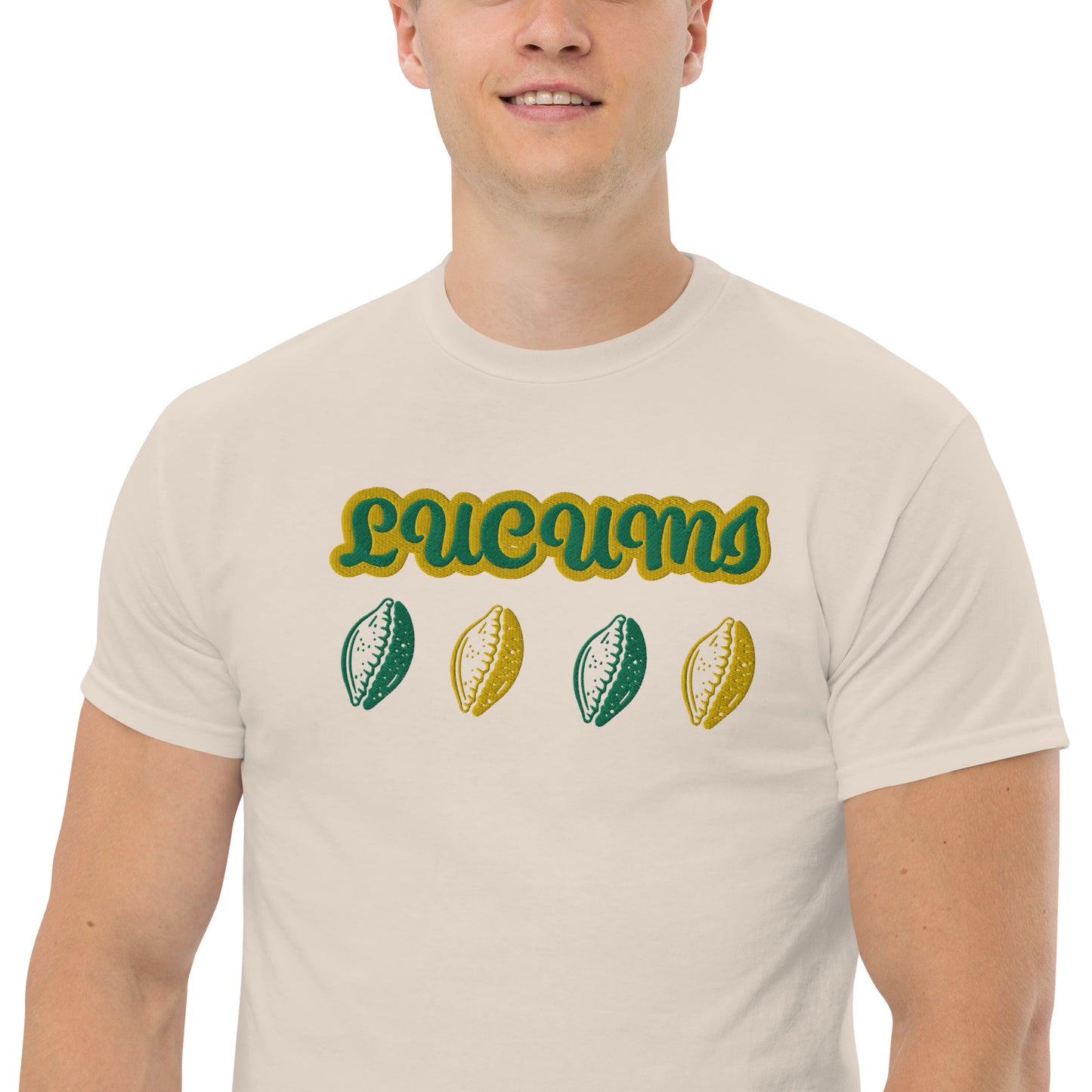 Lucumi Cowrie Embroidered Unisex classic tee