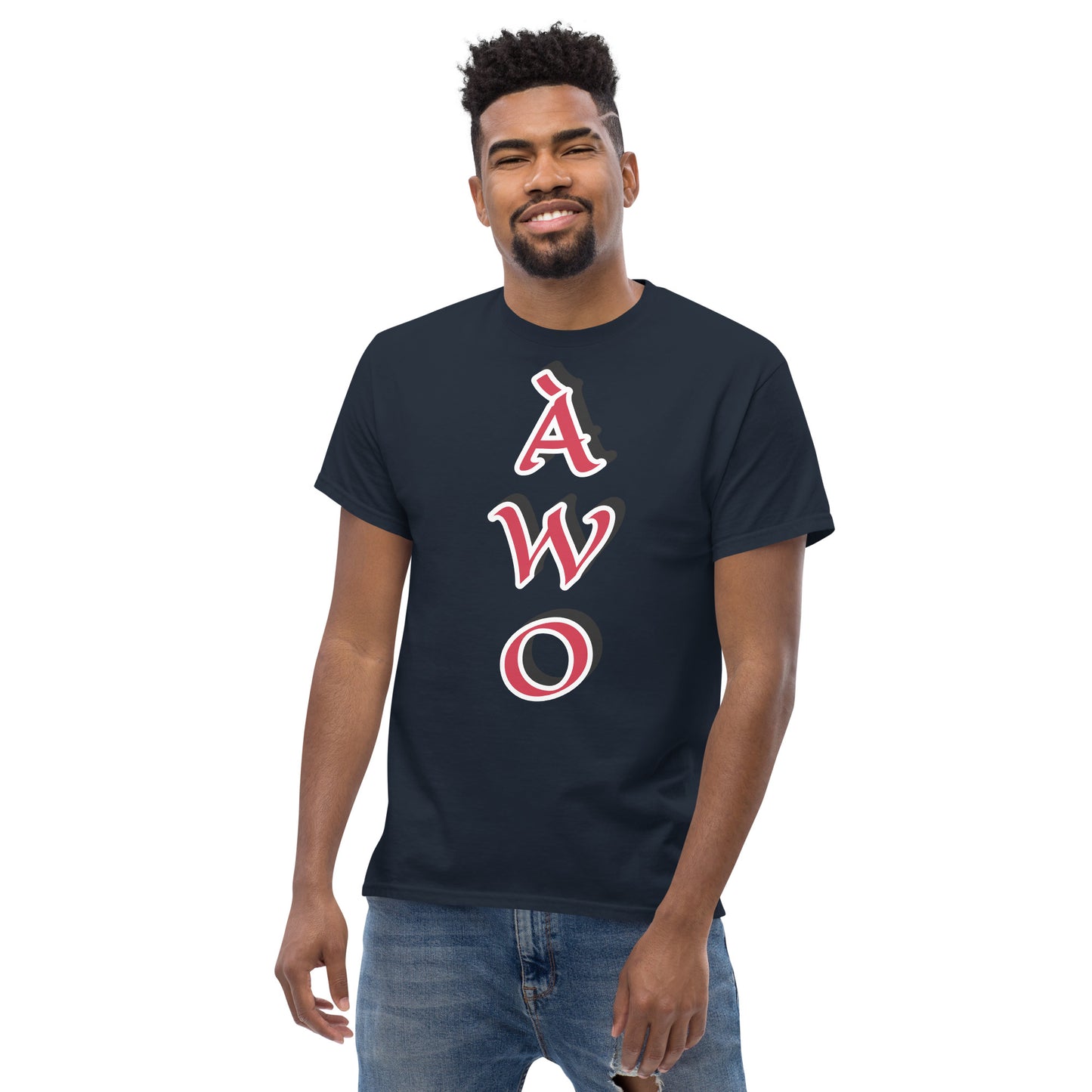 ÀWO Vertical Signature Unisex classic tee