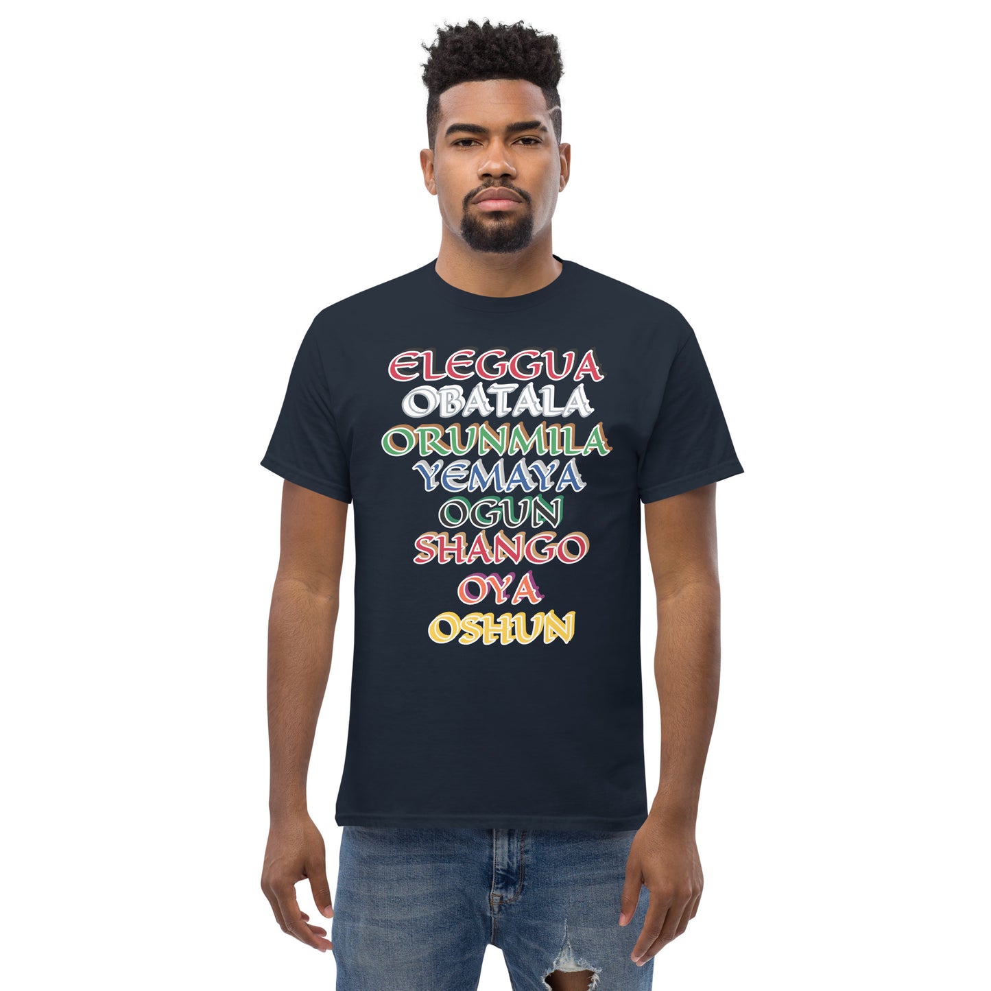 Orisha Hierarchy Lucumi Unisex classic tee